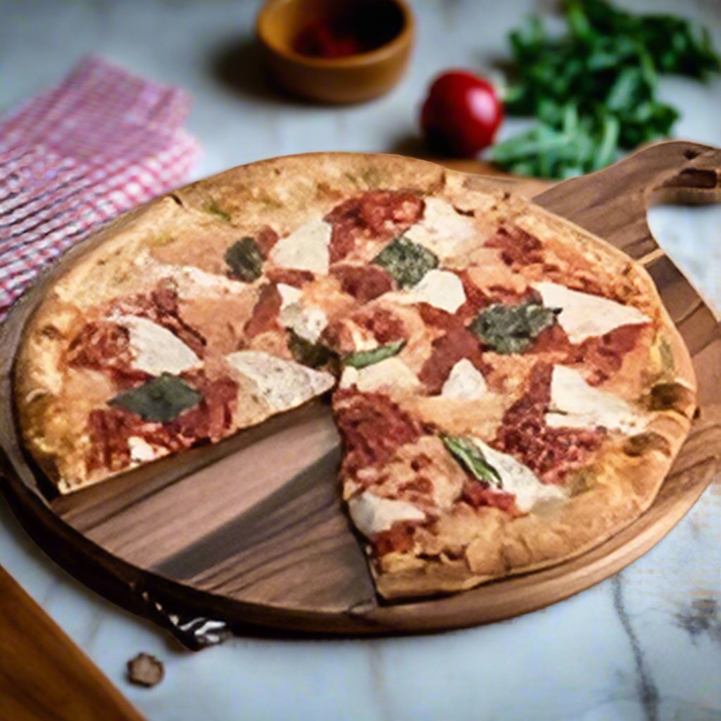 Acacia Wood Cutting / Charcuterie Board - Round