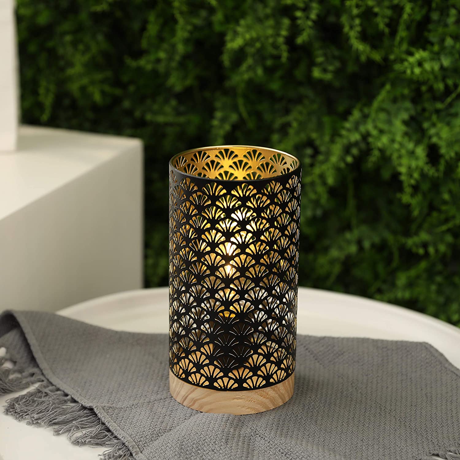 7.5''High Metal Lamp Accent Cordless Lamp-1