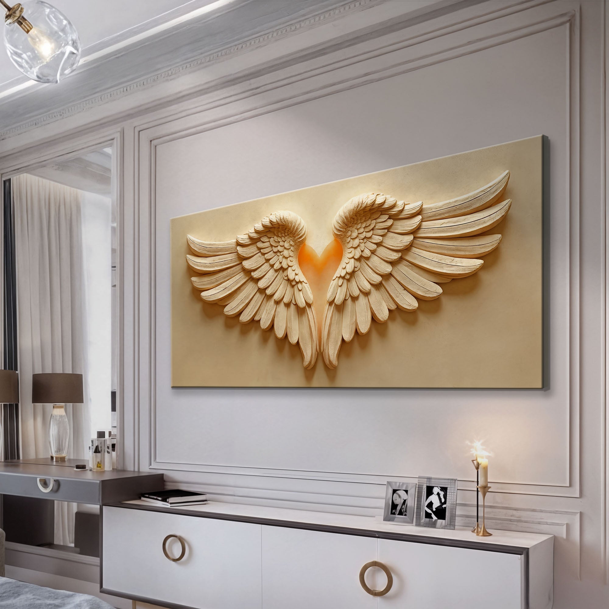 Wings Of Devotion Wall Art