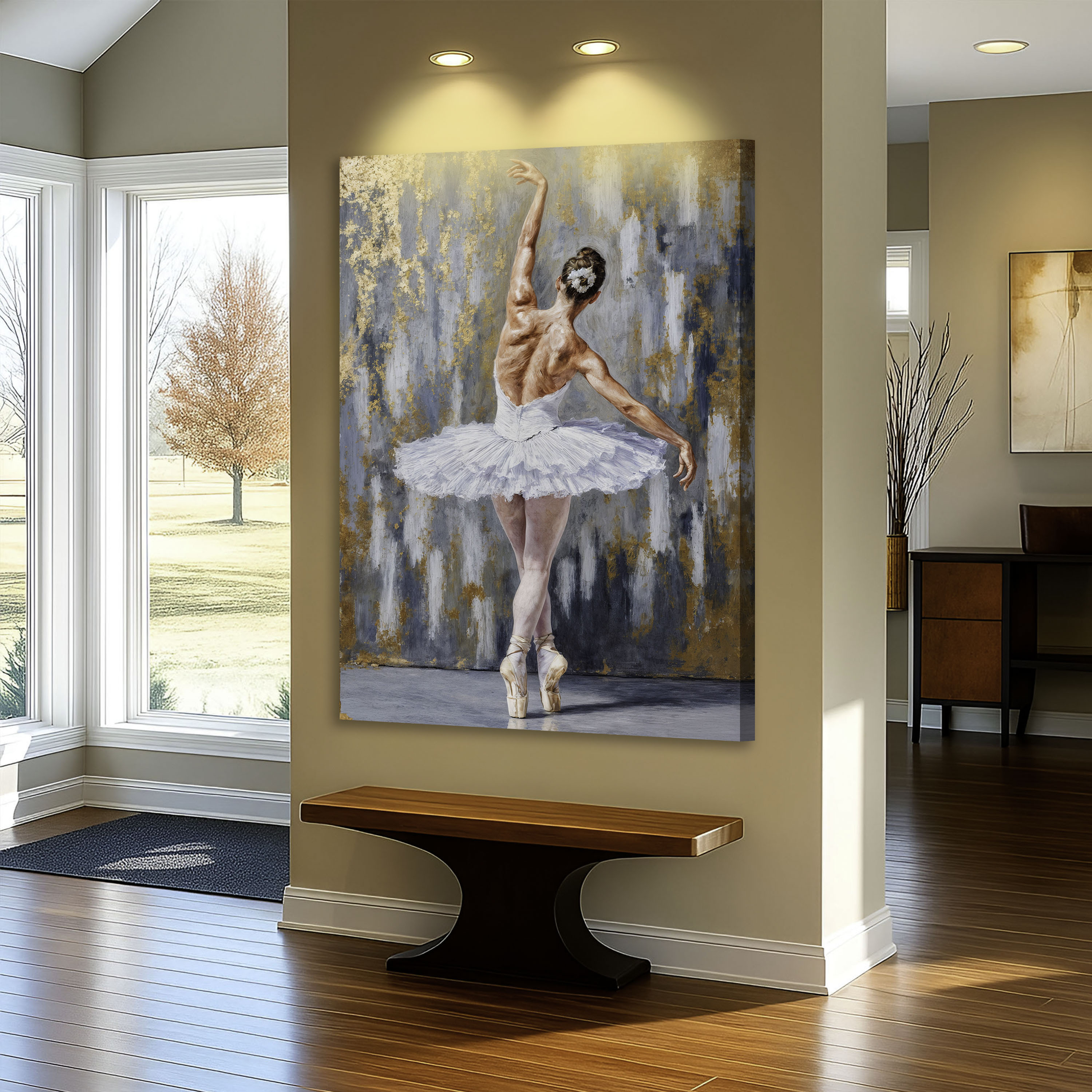 Modern Ballet Elegance Wall Art