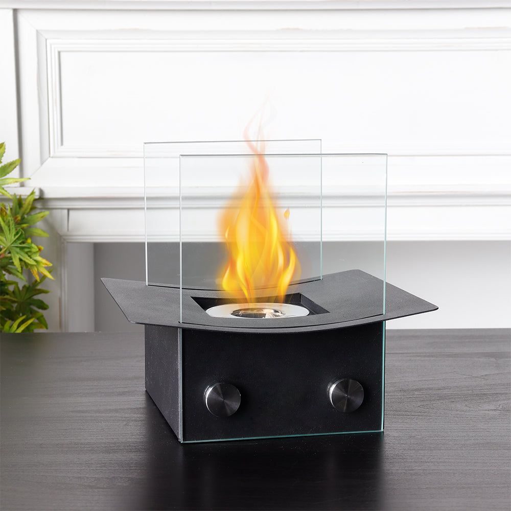8" H Portable Tabletop Fireplace-0