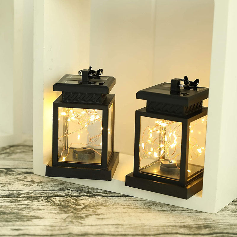 Set of 2 Solar Lantern Lights-4