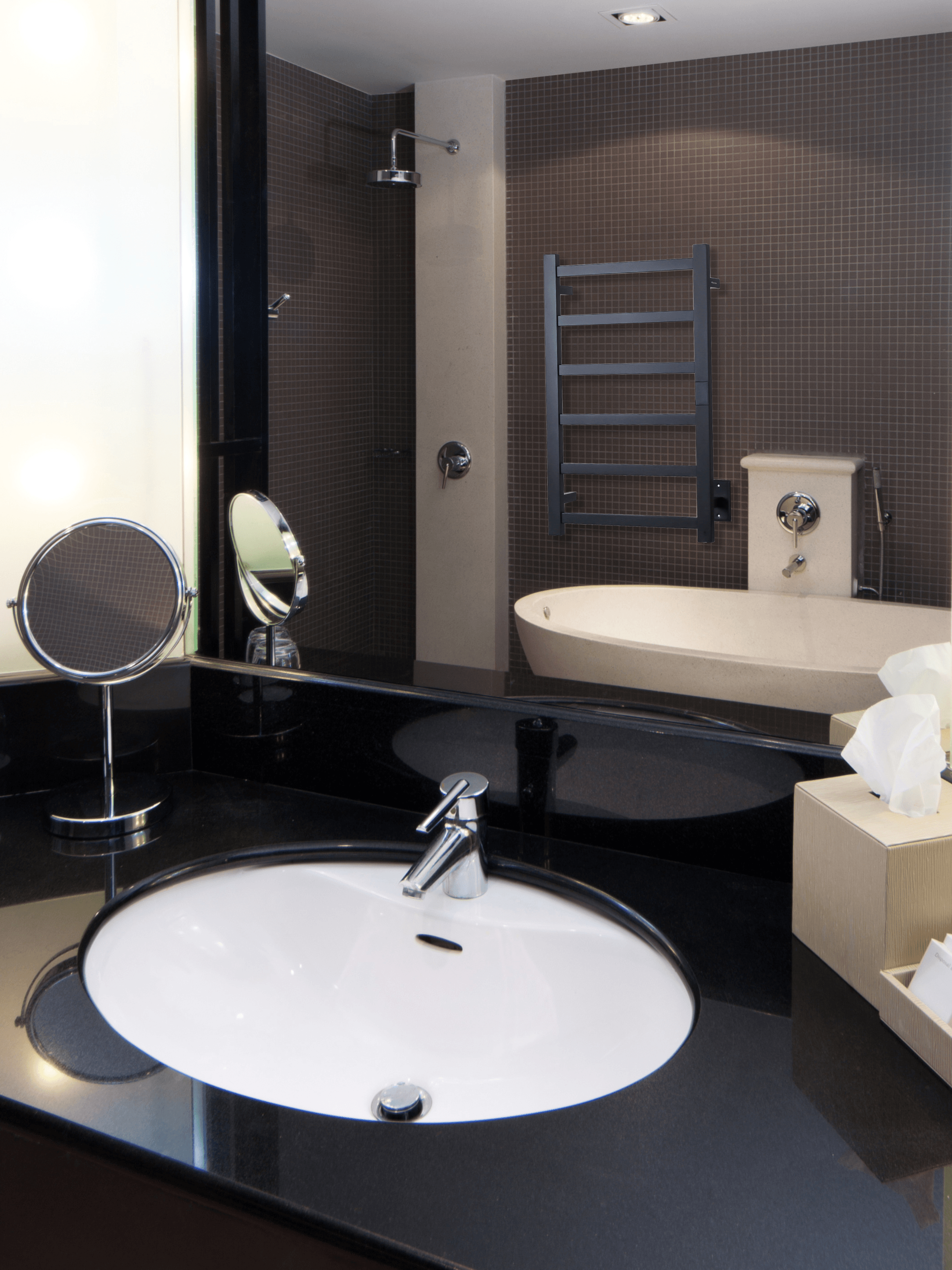 WiFi 6Bar |Smart Wireless Electric Towel Warmer | Blade Thin 6 Bar Design | Alexa & Google Home Compatible - PRHOMZ