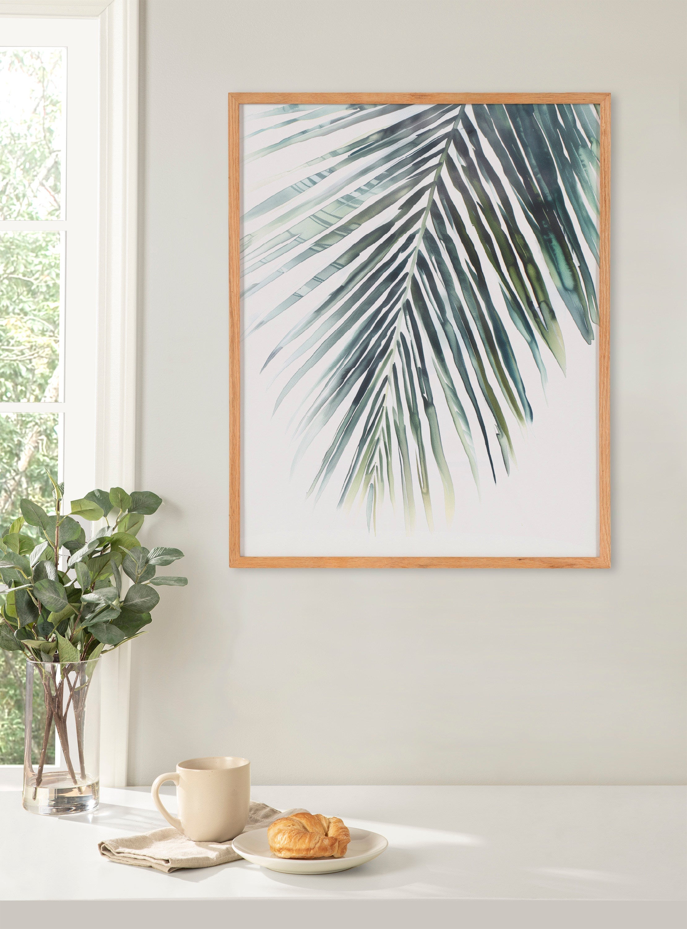 Gallery Tropical Modern Botanical Palm Print by The Creative Bunch Studio