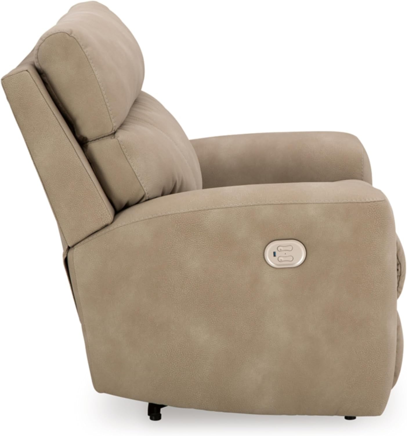Wall Hugger Power Recliner Light Brown With USB Ports