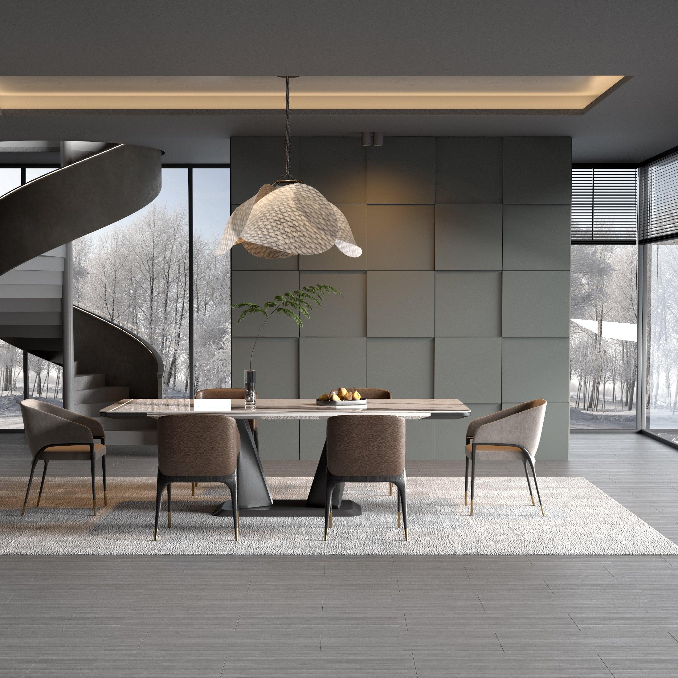 Middle Grey Modular Squares - PRHOMZ