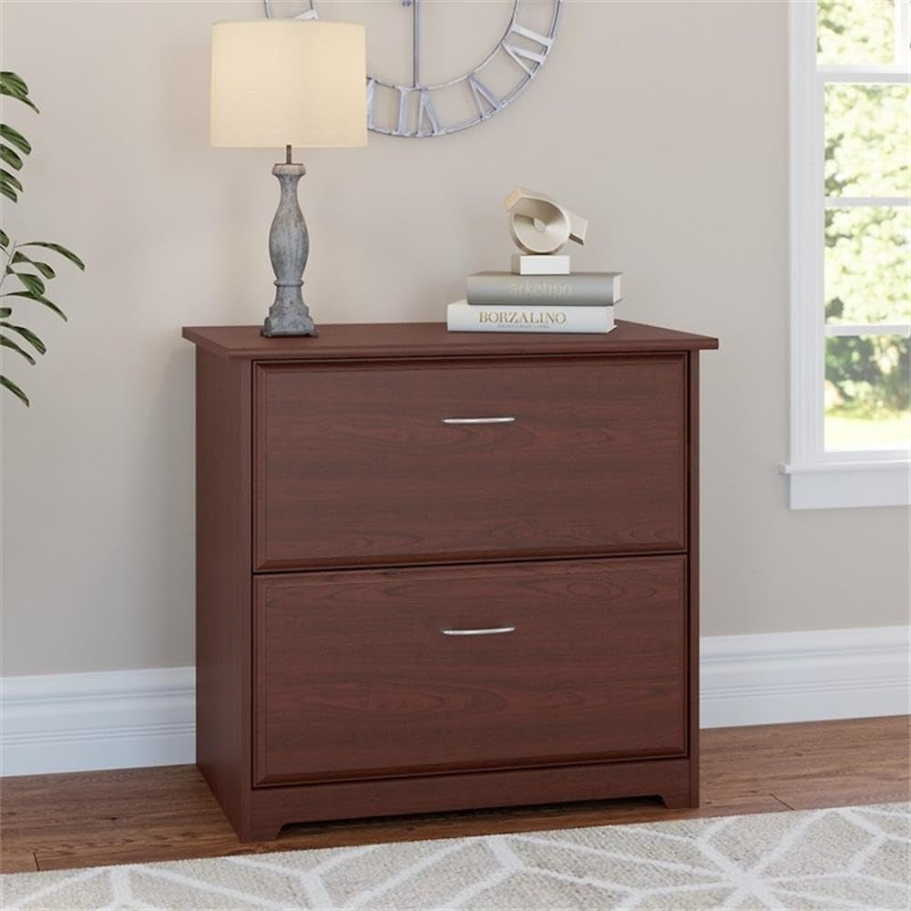 Cabot 2 Drawer Lateral File Cabinet Harvest Cherry