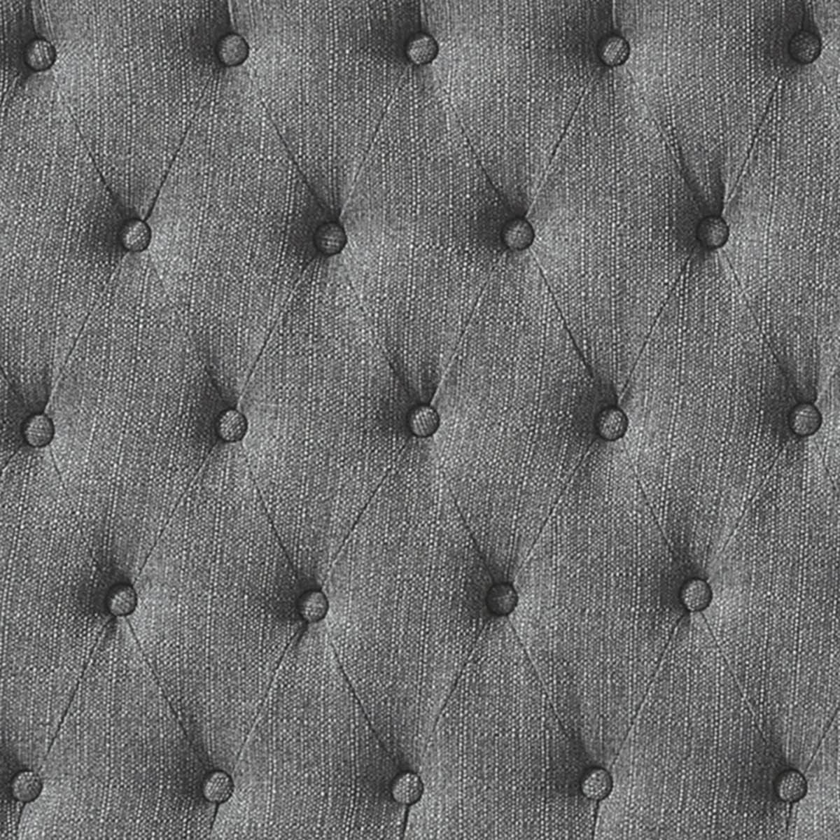 Elegant Linen Tufted Button Queen Headboard for Comfort
