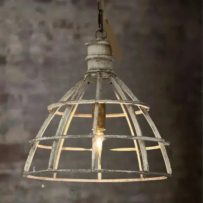 White Iron Pendant Lamp