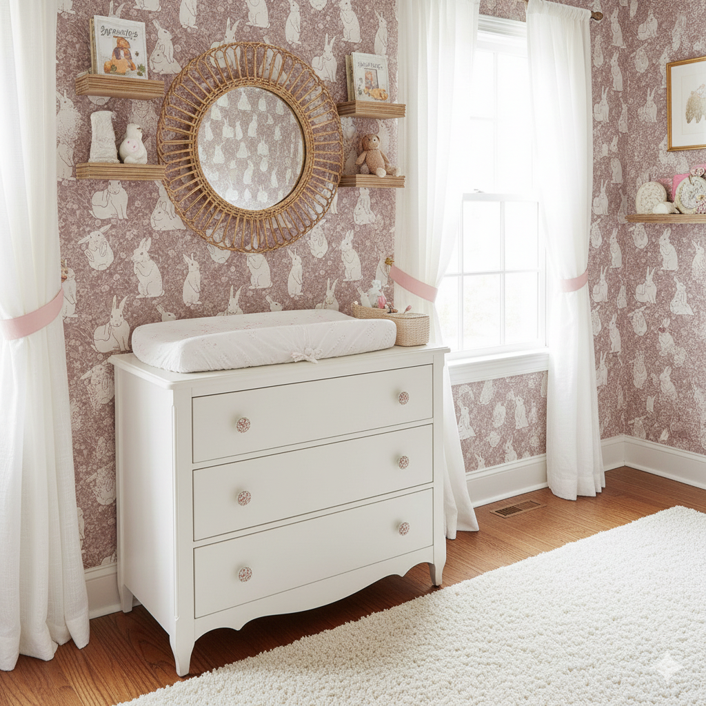 Lulu Wallpaper by Elfi Yang