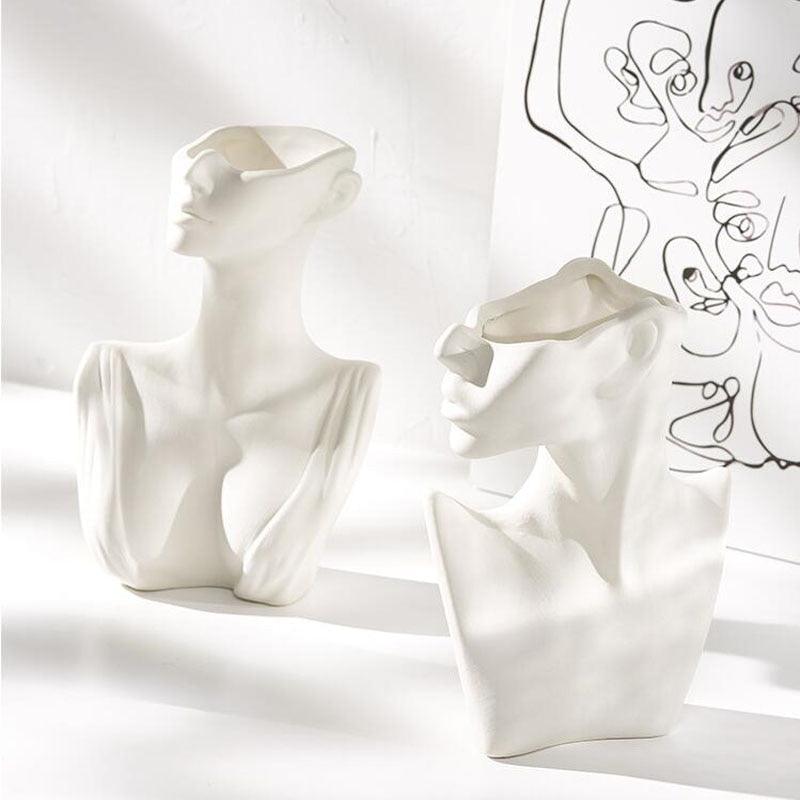 Art Sculpture Ceramic Vases - PRHOMZ
