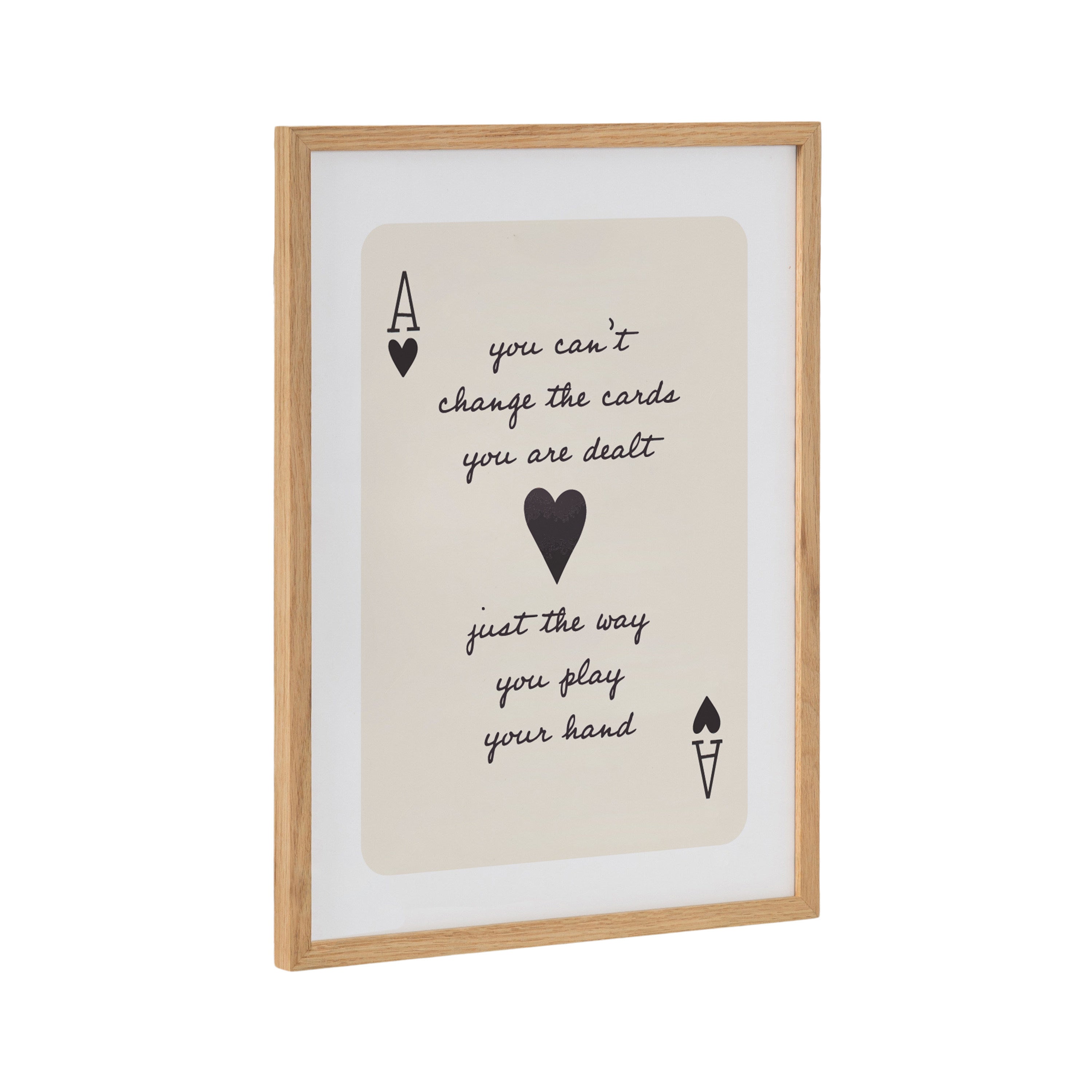 Gallery Ace of Heart Cards Positive Quote Print by The Creative Bunch Studio