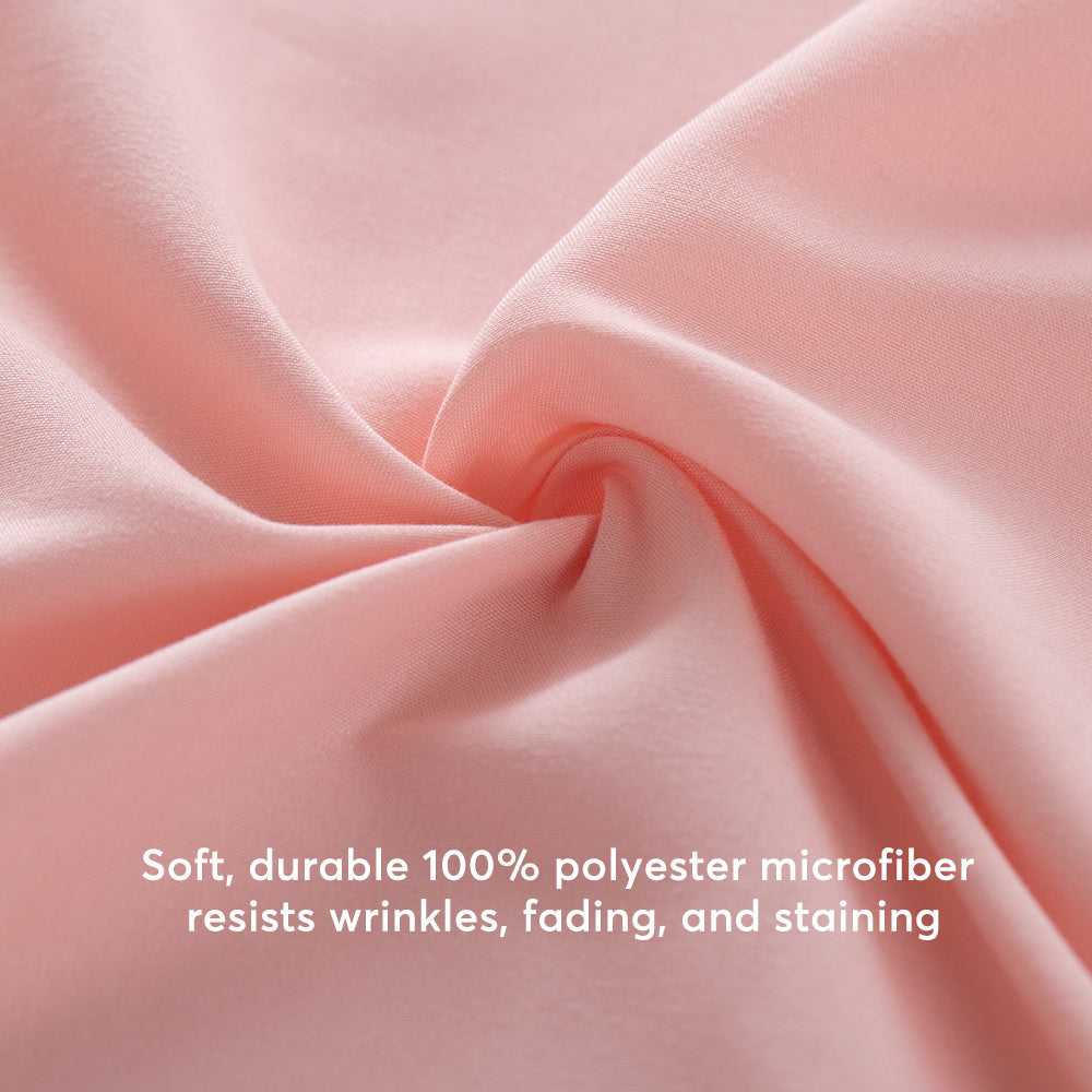 Kasentex Duvet Cover Bedding Set with Duvet Cover, Pillowcase, Fitted Sheet, Hypoallergenic and Breathable, Room Decor, Graduation Gifts