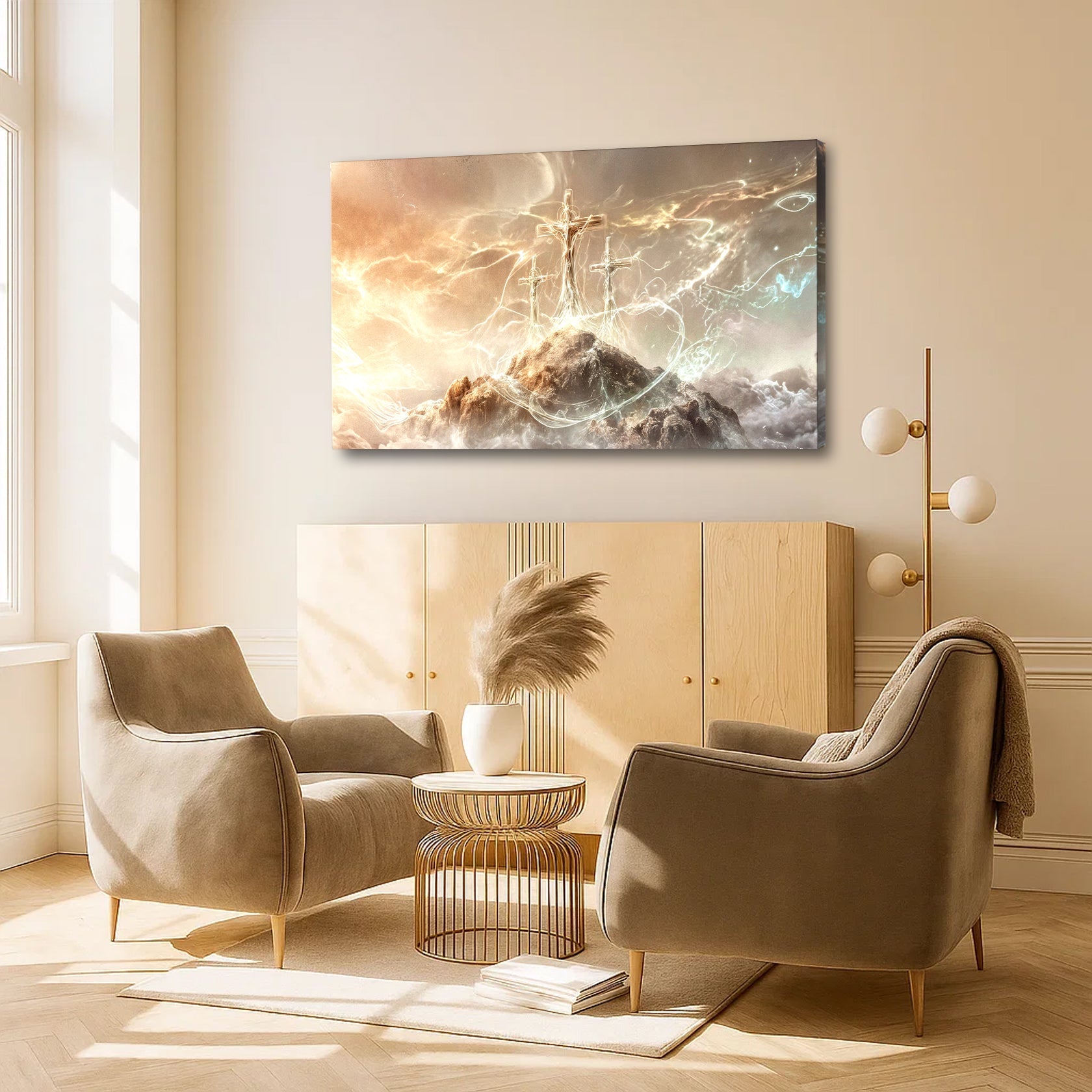 He Is Risen Faith Wall Art