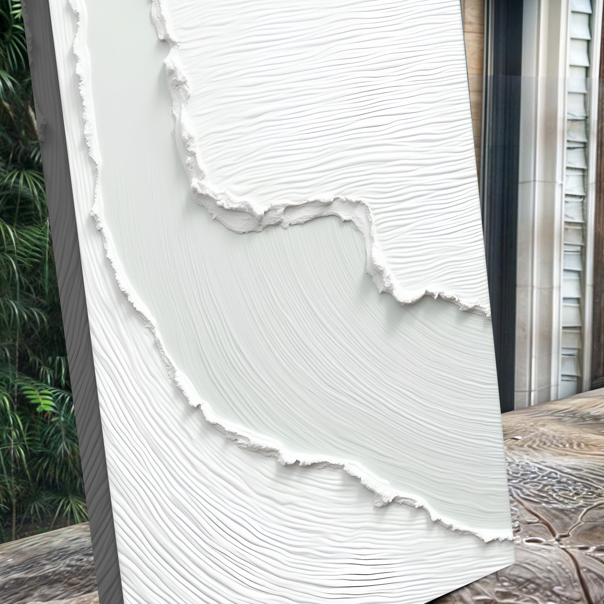 Abstract Minimalist Wave Wall Art