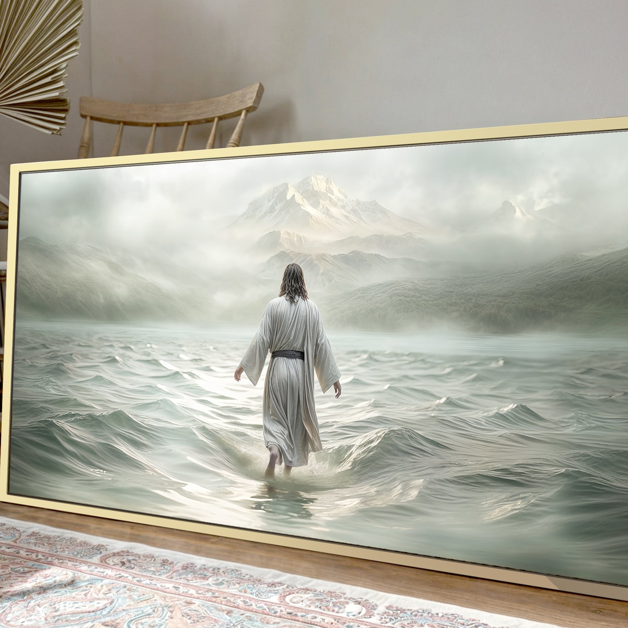 Walking on Water - Faith Wall Art VIII
