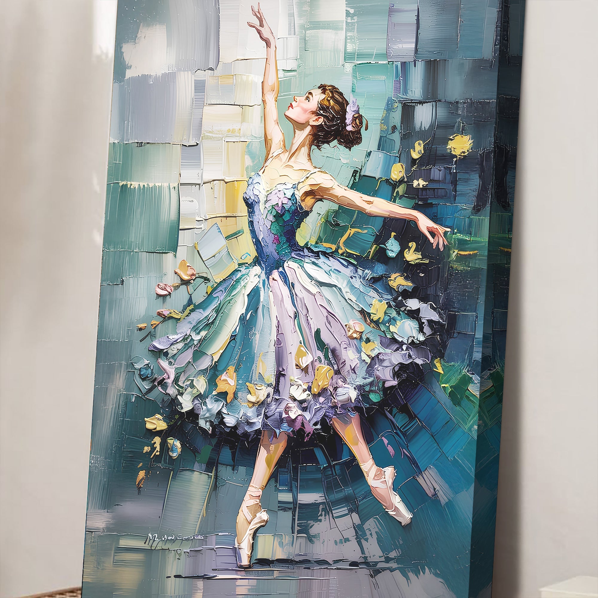 Ballerina Abstract Wall Art