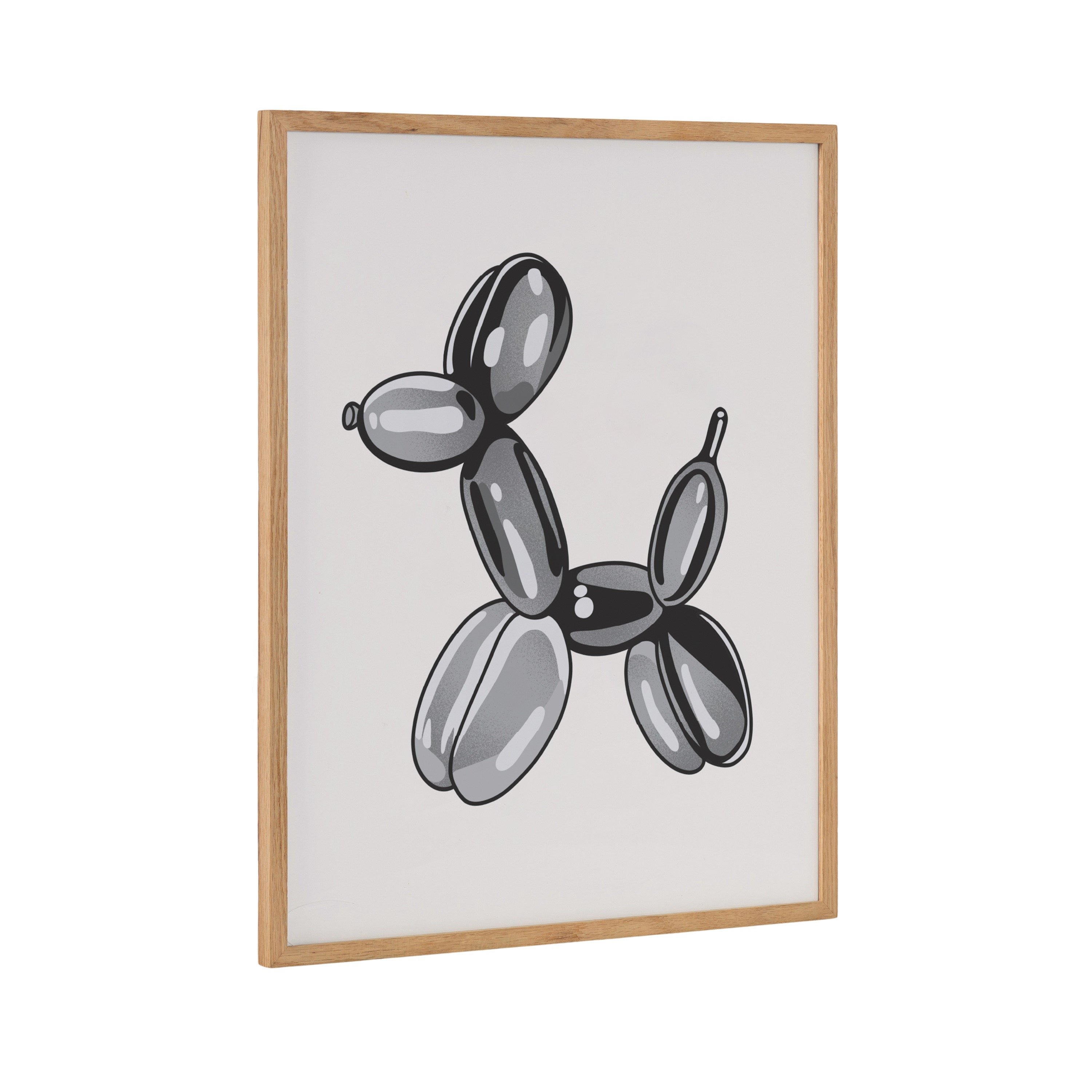 Gallery Black Bubble Balloon Dog Animal Print by The Creative Bunch Studio