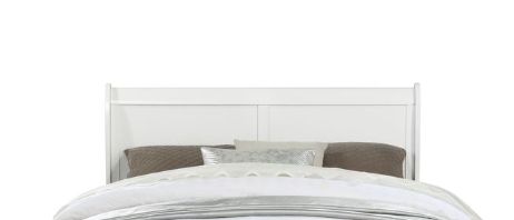 Louis Philippe Sleigh Style Bed with Classic Wood Construction - Multiple Colors