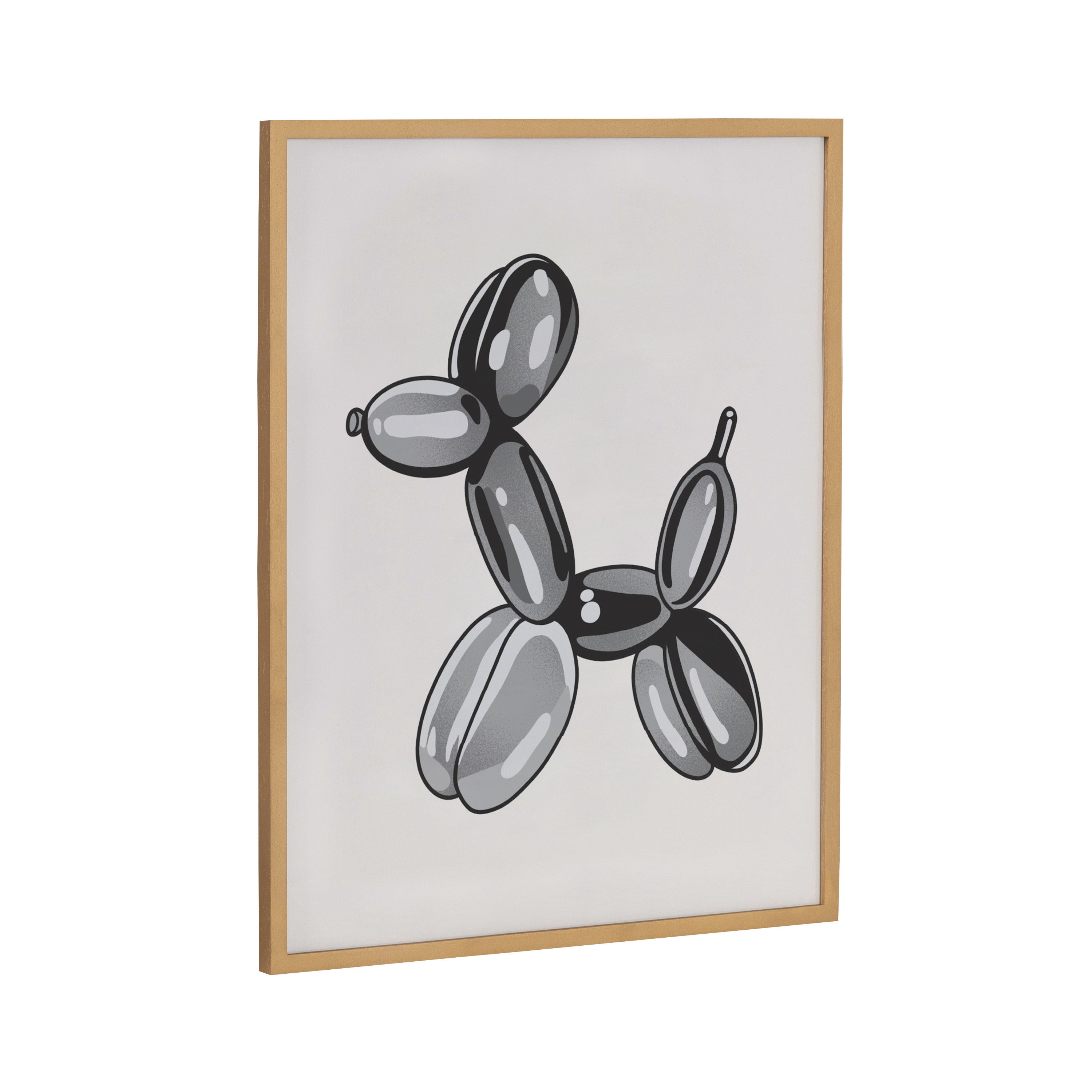 Gallery Black Bubble Balloon Dog Animal Print by The Creative Bunch Studio