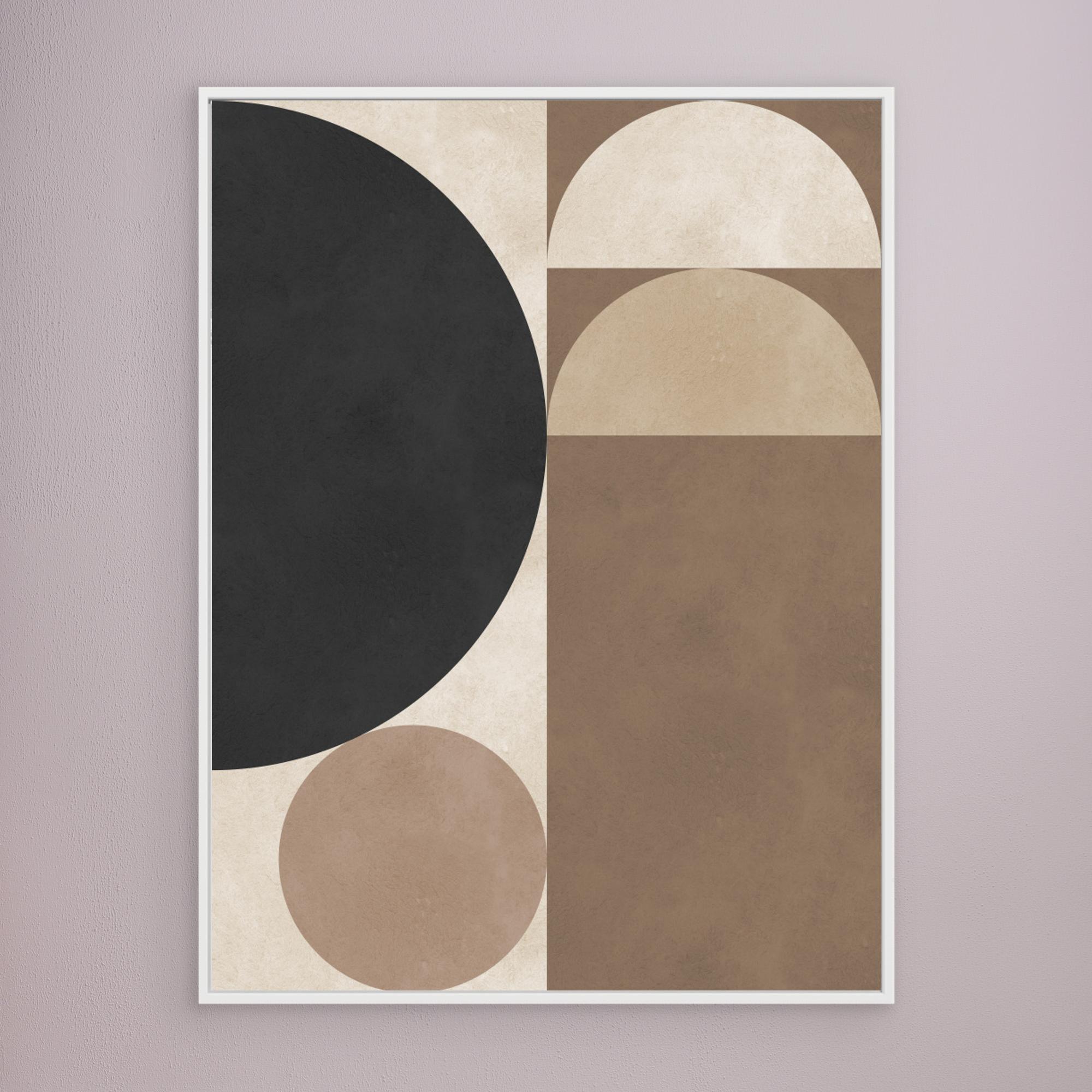 Brown geometry 6 by Vitor Costa