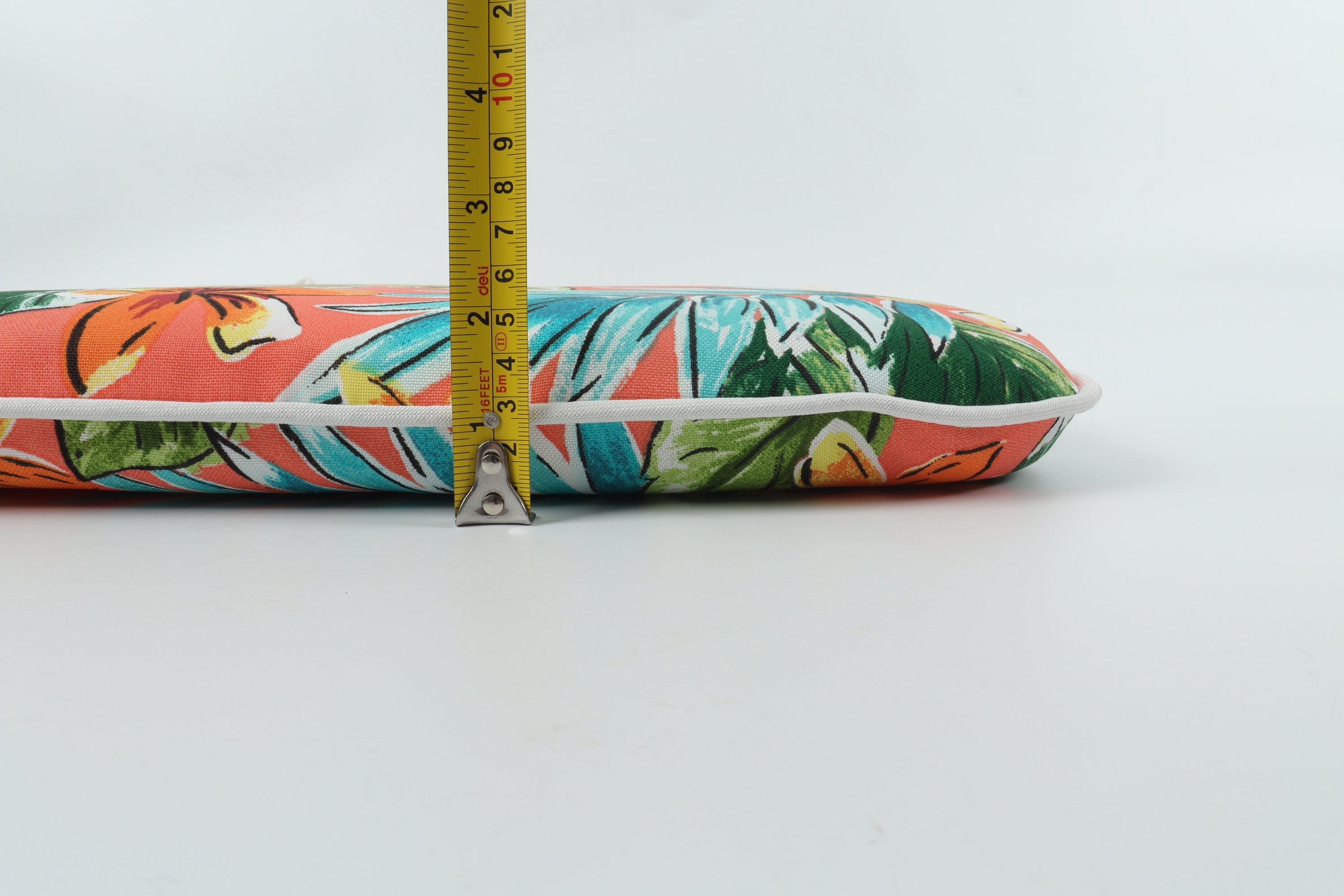 Outdoor Patio Chair Cushions, Water-Repellent U-Shape Thick Foam Seat Cushions (Set of 4)