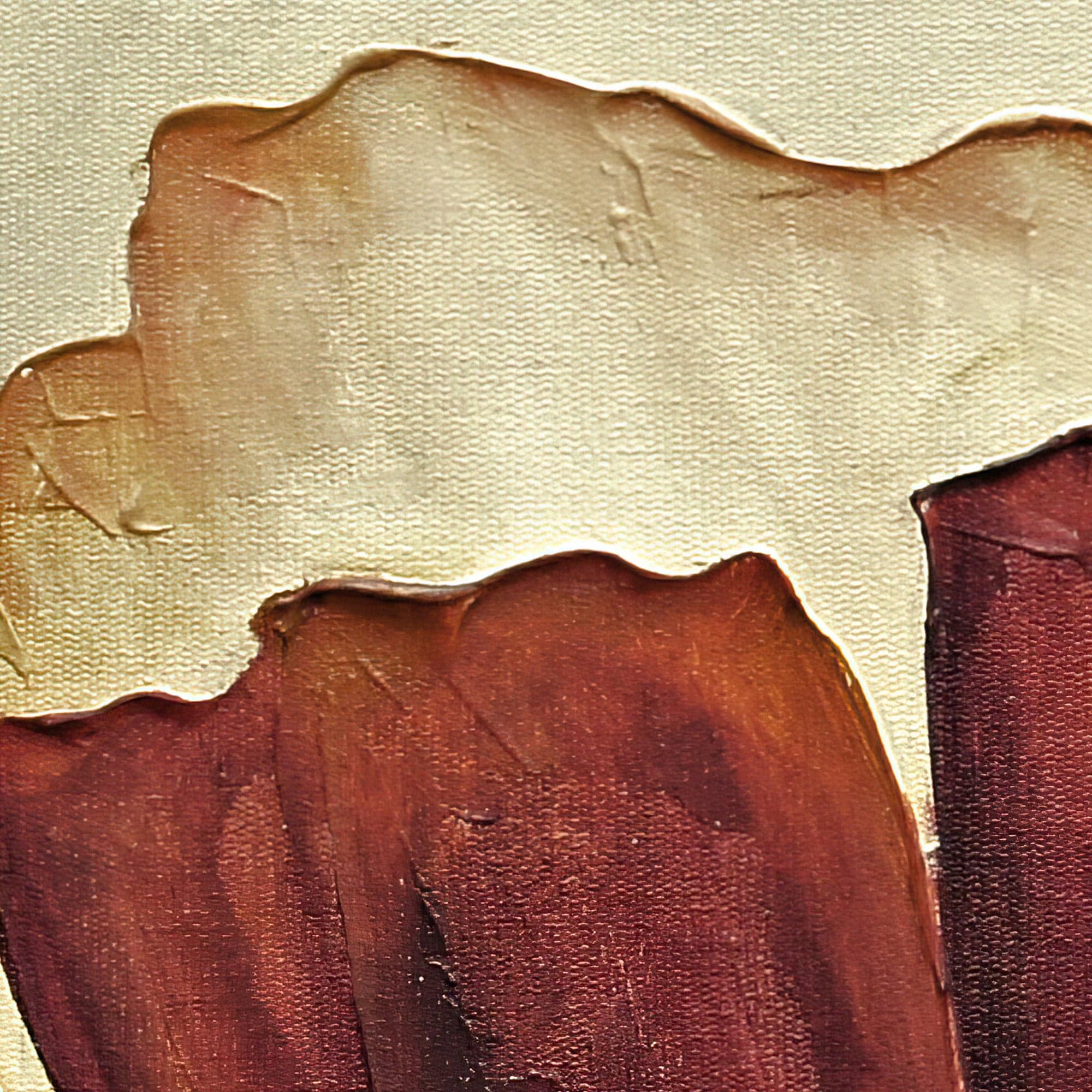 Sepia Poppies Flower Wall Mural. Vintage Botanical Wallpaper. #6155