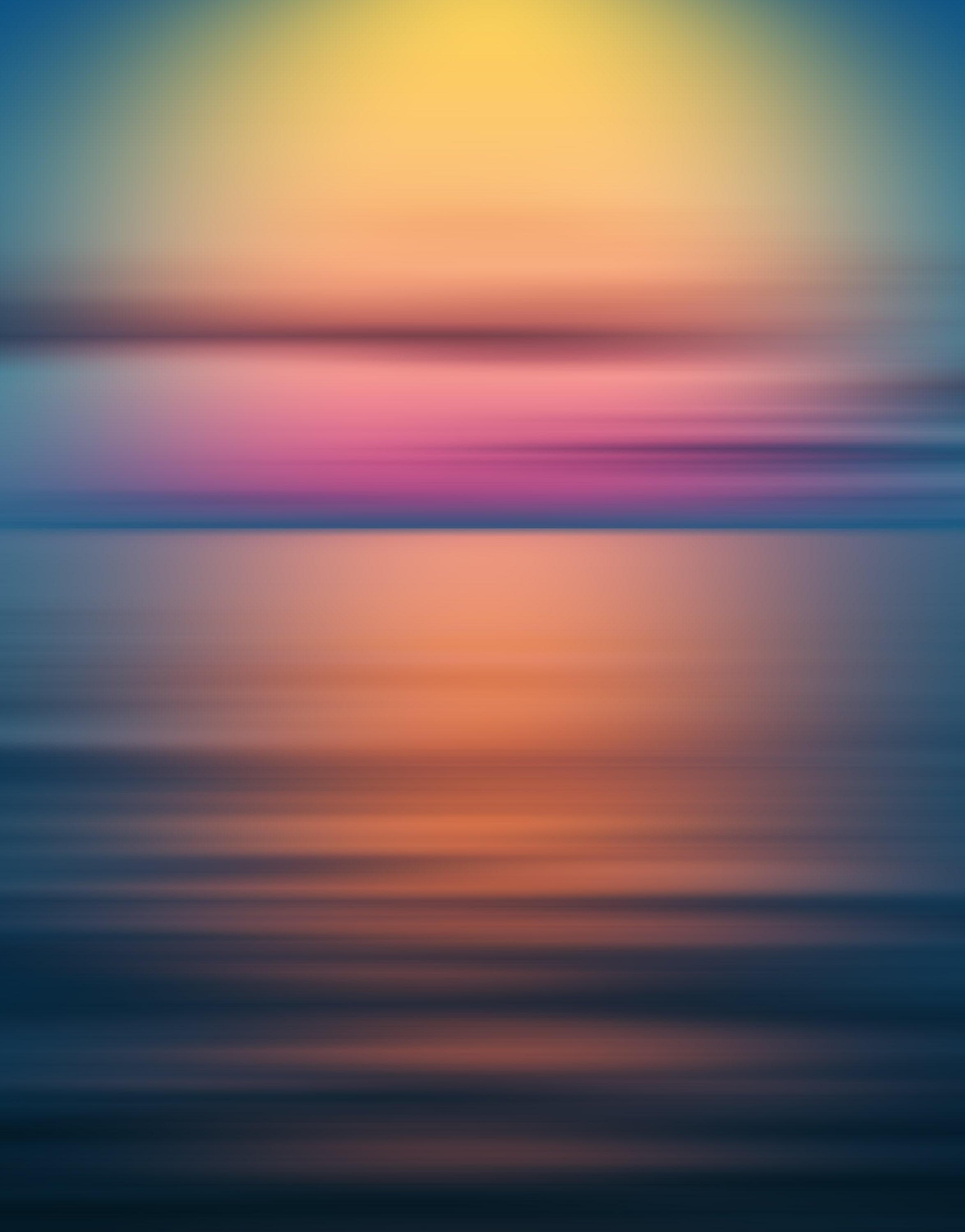 Sunset over the Ocean Horizon Wall Mural. Peel and Stick Wallpaper. #6308