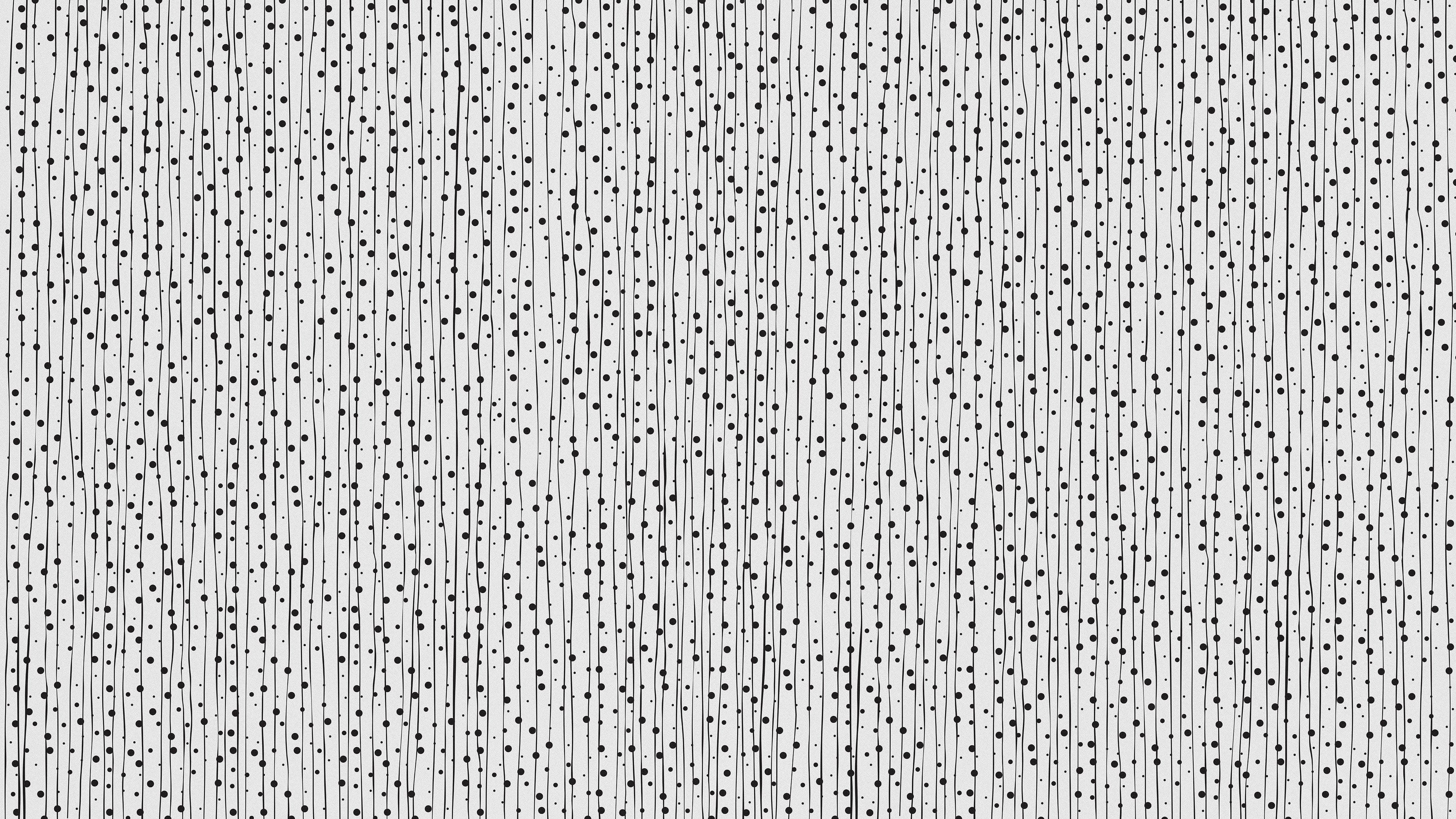 Stylish Hand-drawn Thin Vertical Lines and Dots Wall Mural Pattern. Peel and Stick Wallpaper. #6346