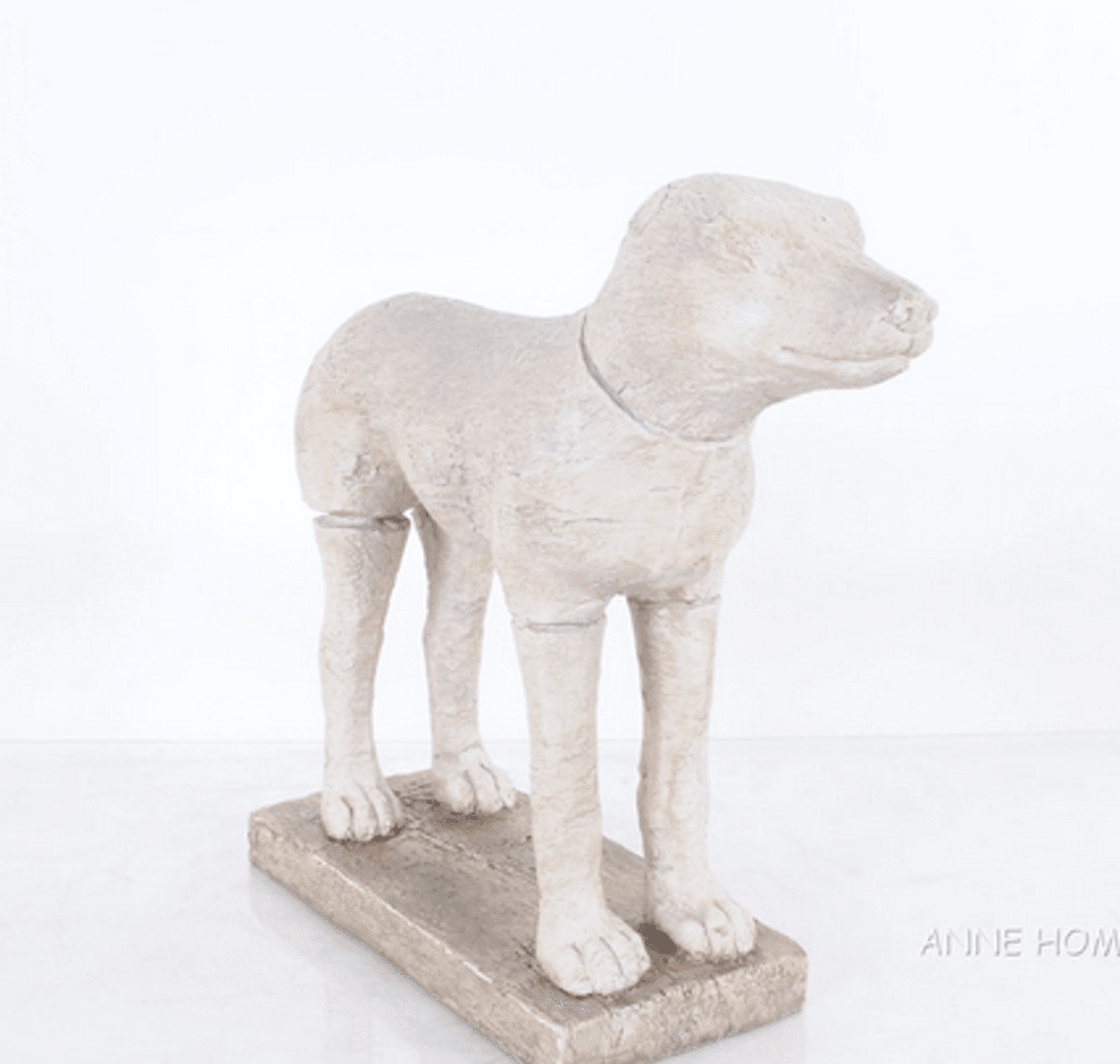 Anne Home - Adorable Resin Dog Statue - PRHOMZ