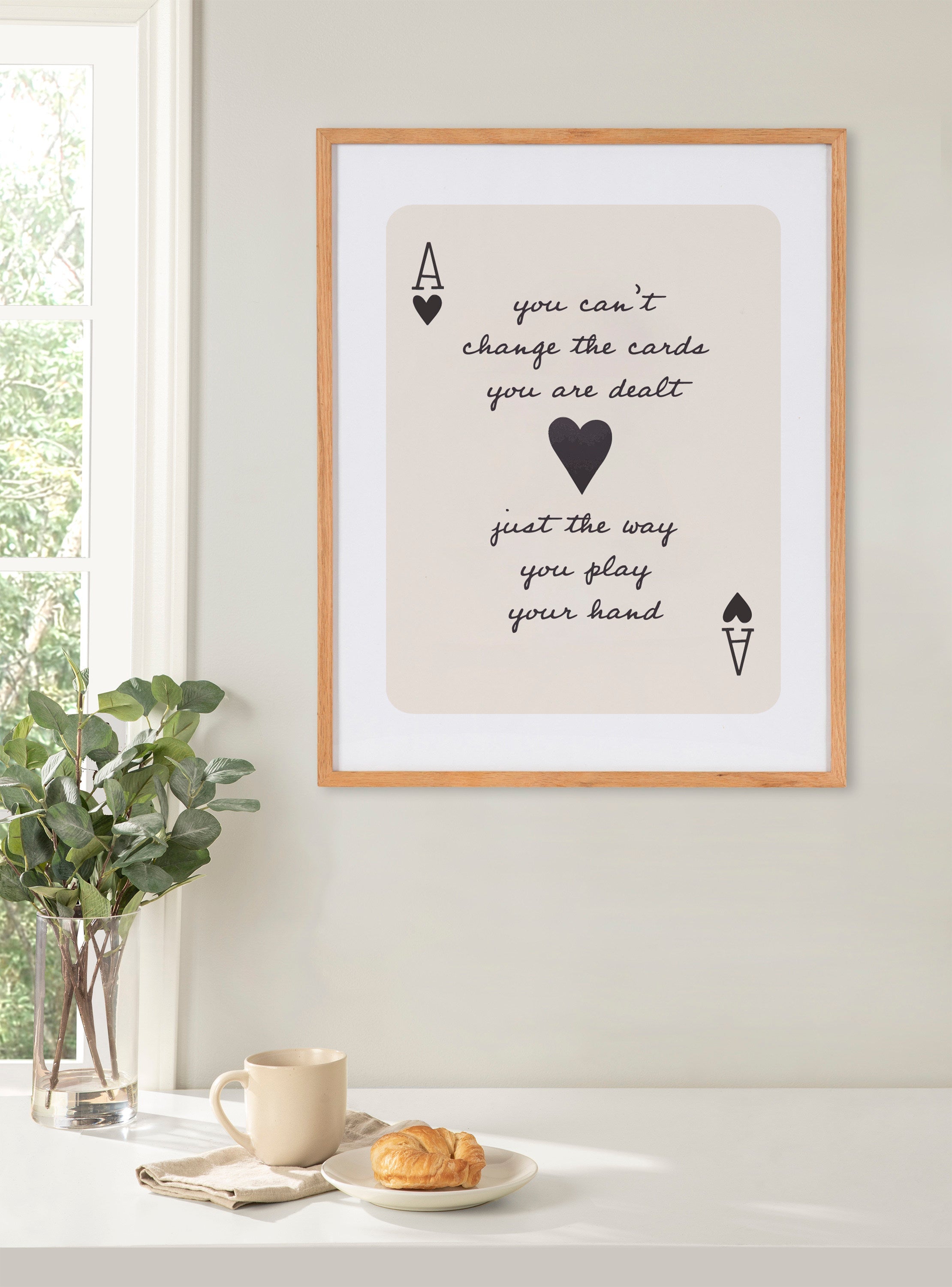 Gallery Ace of Heart Cards Positive Quote Print by The Creative Bunch Studio