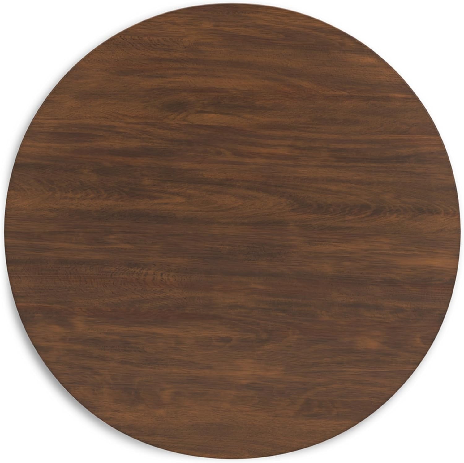 Traditional Round Dining Table Seats 4 Brown Finish