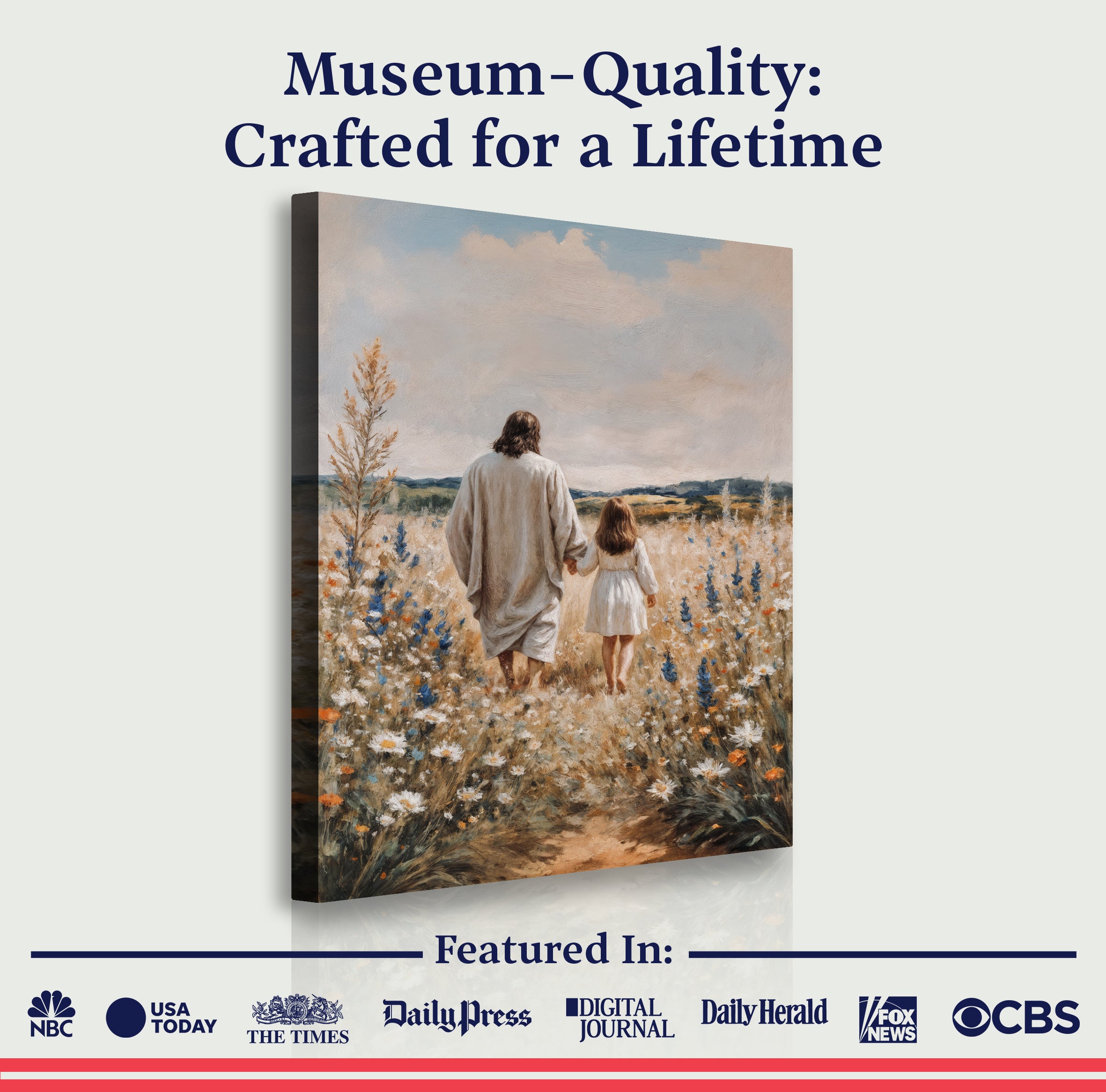 Steps of Faith - Faith Wall Art