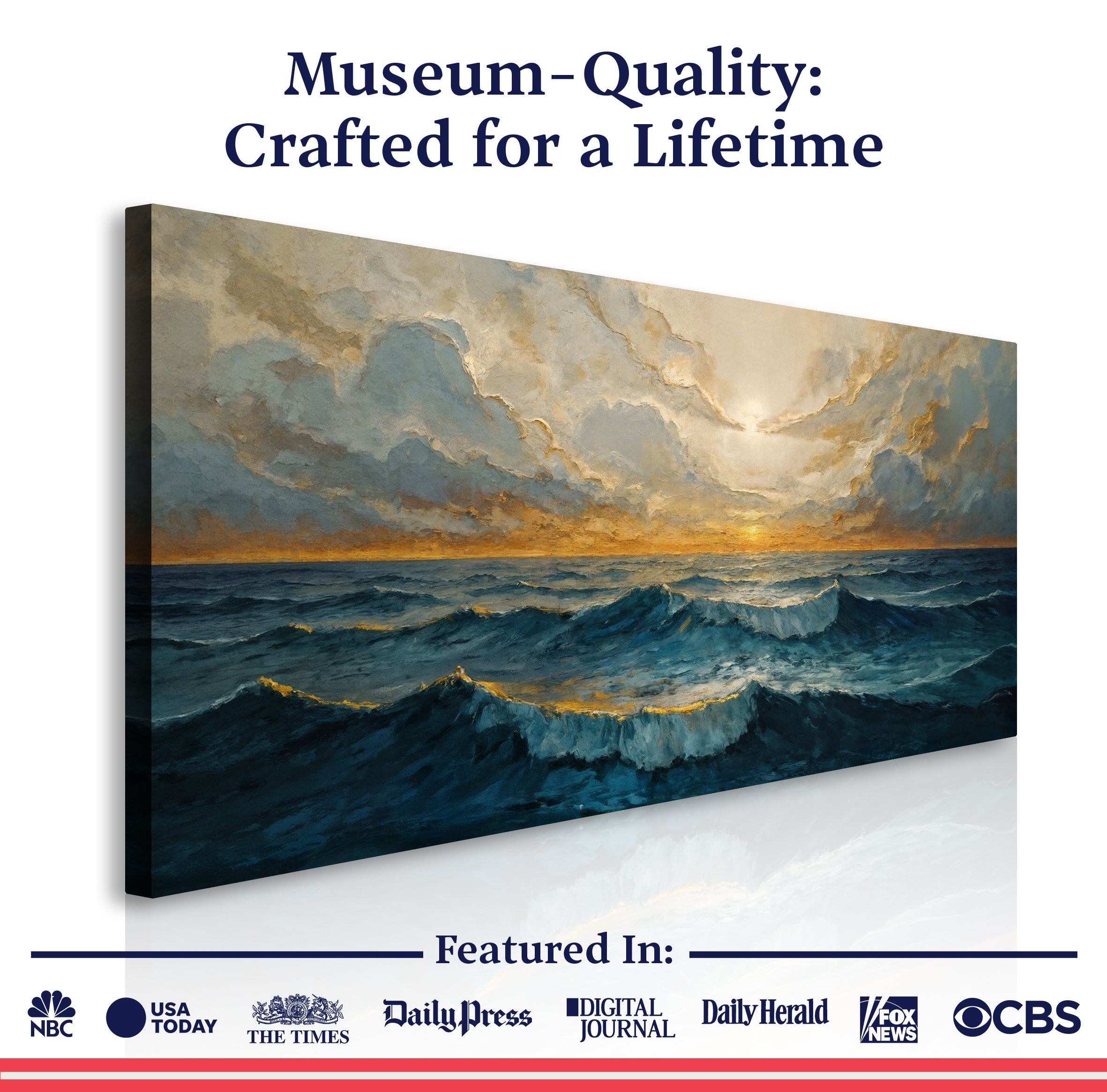 Waterscape Abstract Wall Art XI