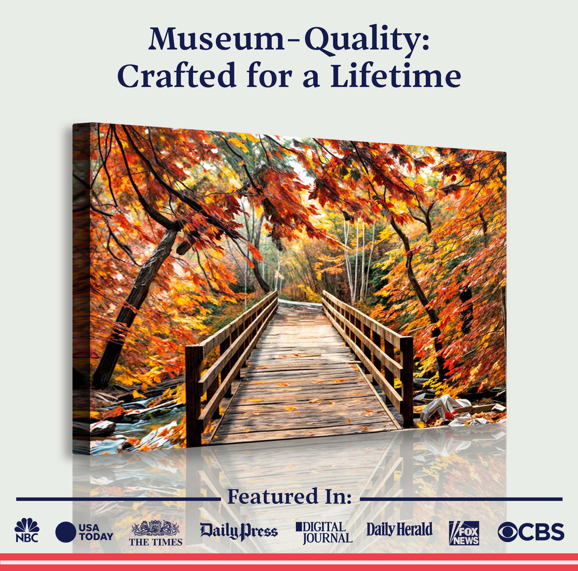 Crossing Autumn Wall Art