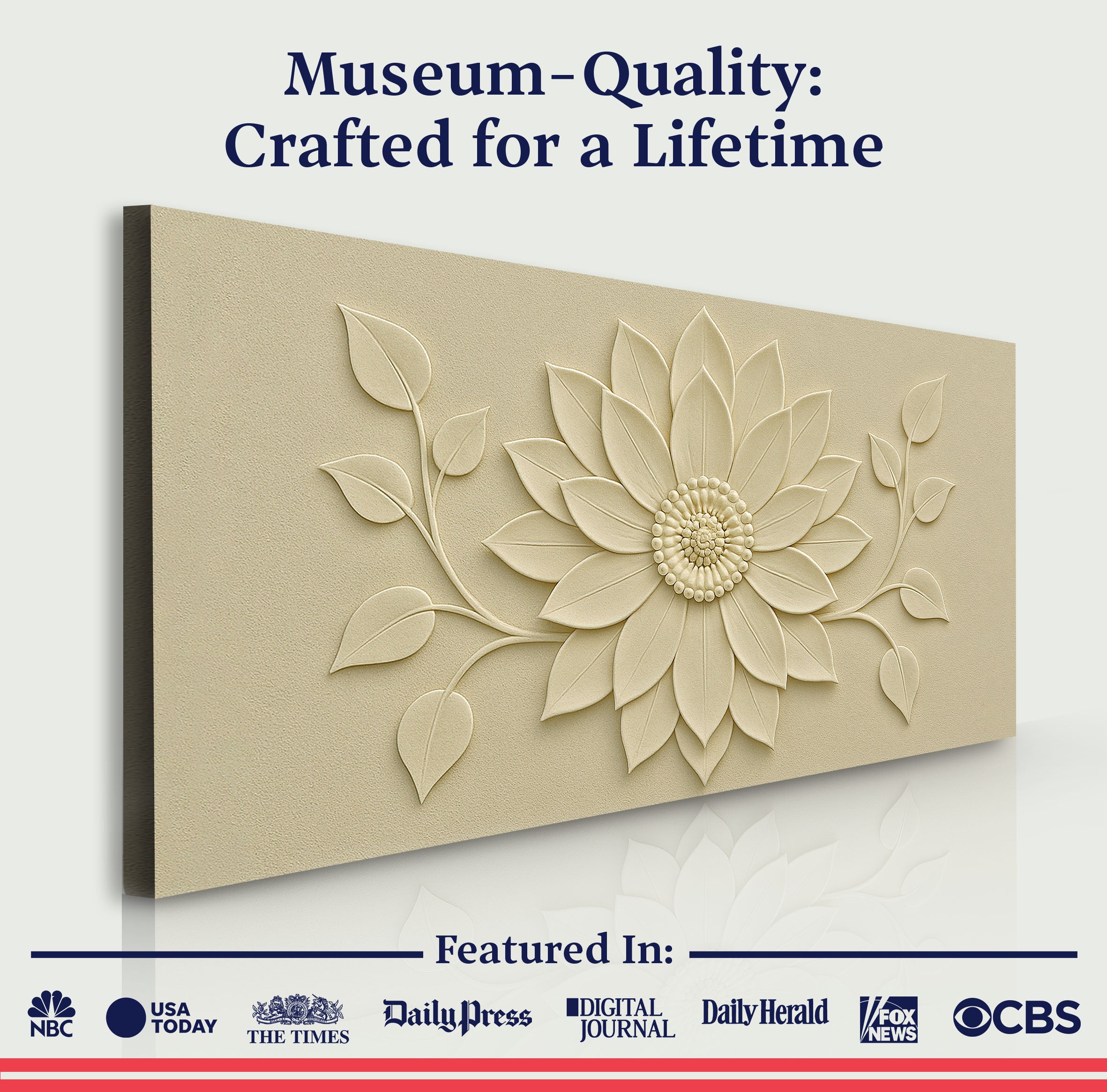 Floral Abstract Wall Art VI