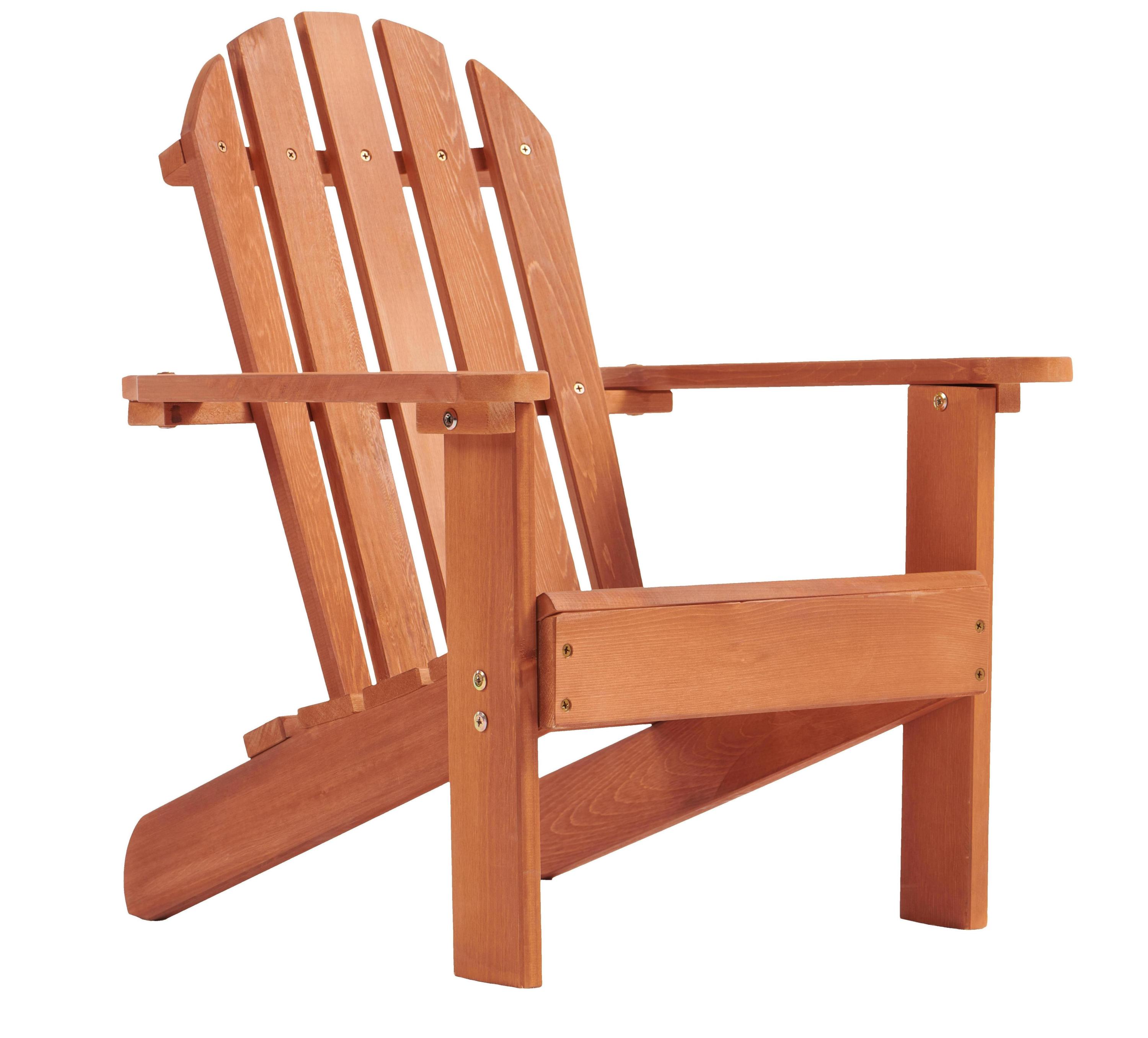 Wooden Kid's Adirondack Chair for Indoor and Outdoor Use