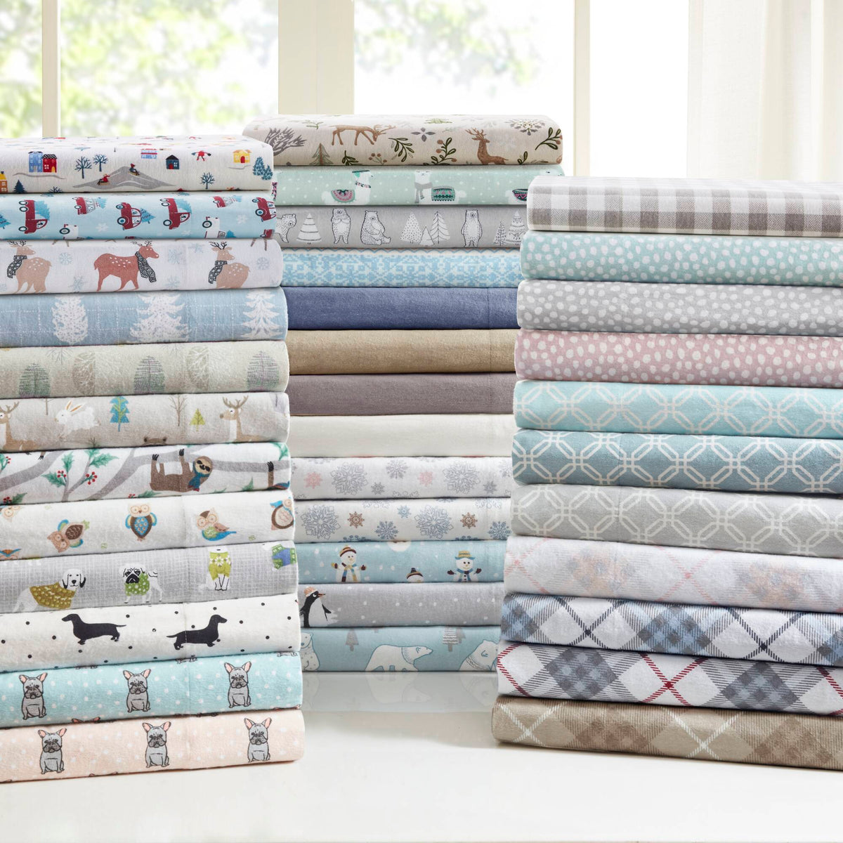 3 PCS Twin XL Printed Sheet Set