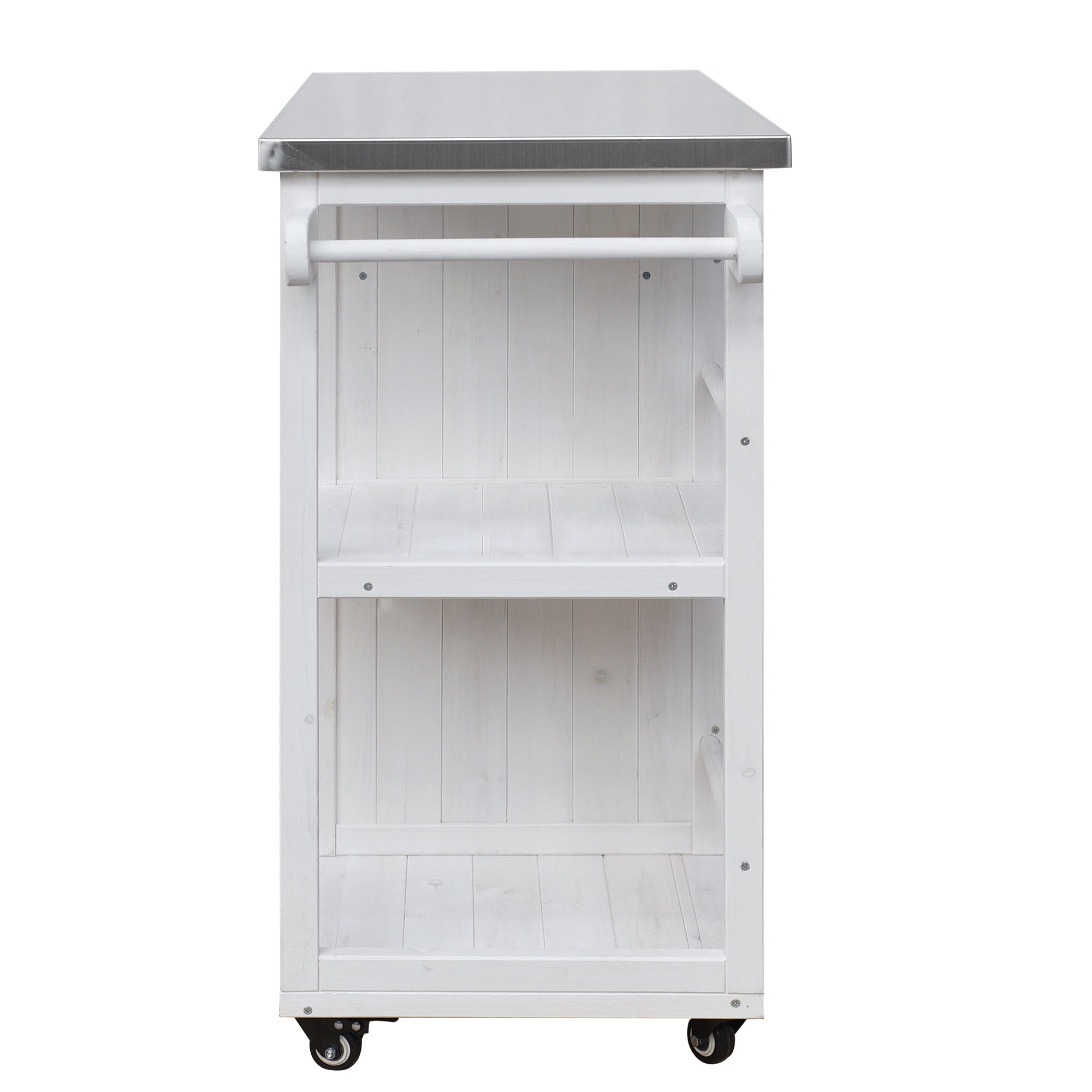 Outdoor Kitchen Island Fir Wood Prep Station