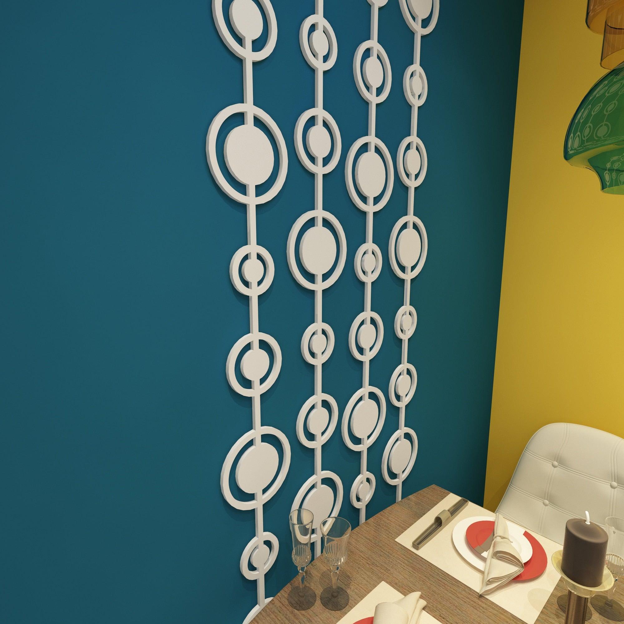 70s Circles Wall Panels - PRHOMZ