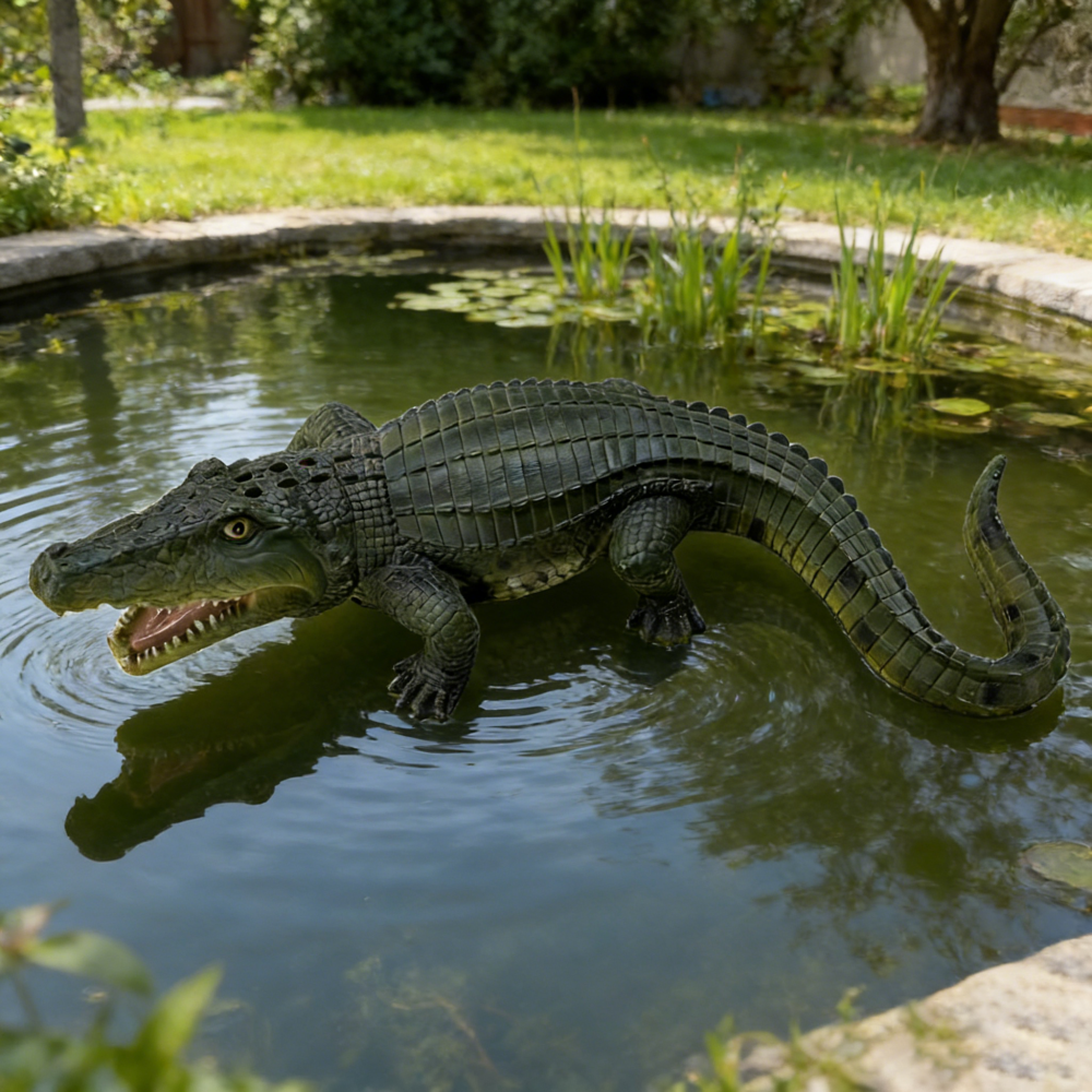 Realistic Wildlife Garden Statues | Hand-Painted Weatherproof Resin Outdoor Sculptures — 6 Designs