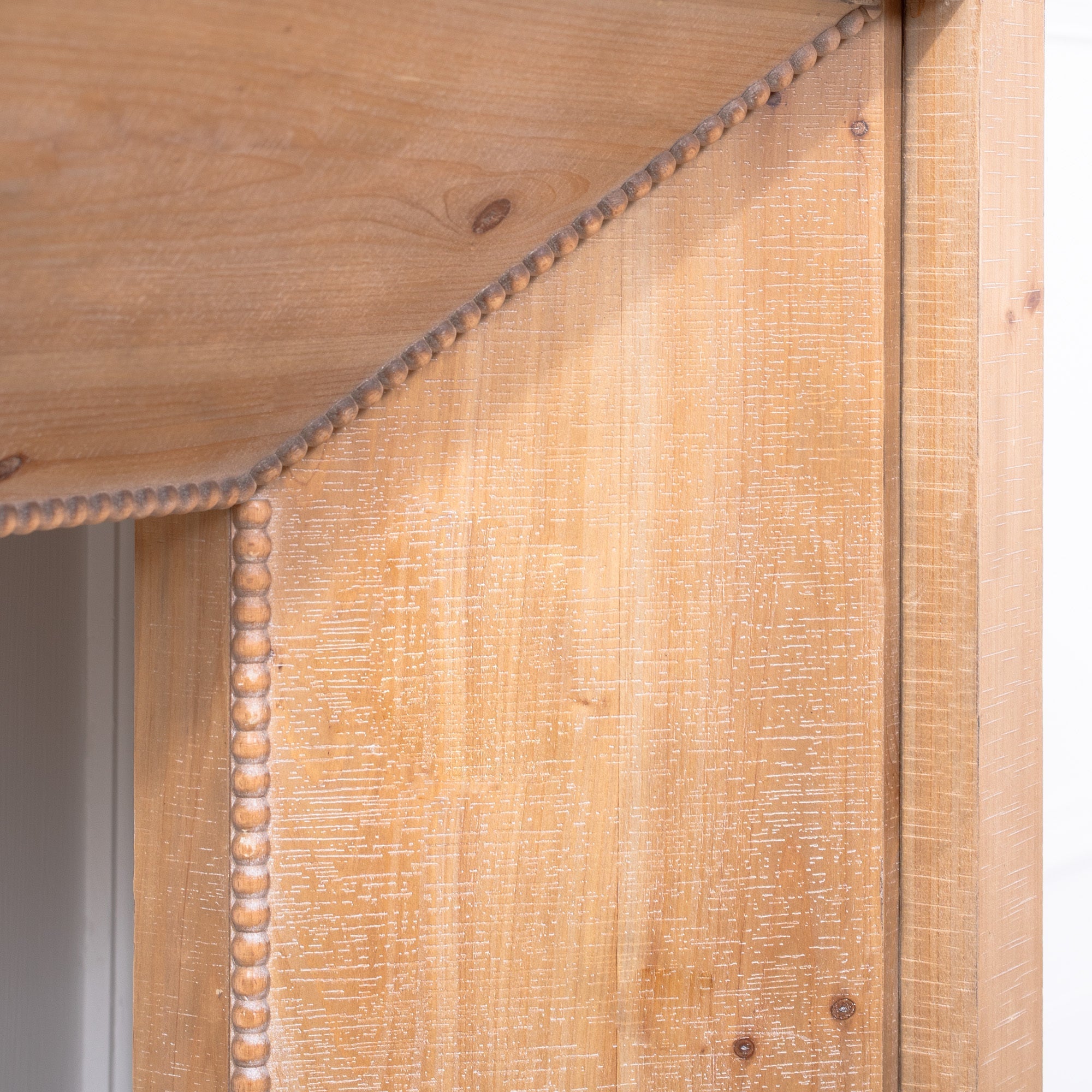 62" Modern Rustic Console Table – Solid-Look Engineered Wood Entryway Table