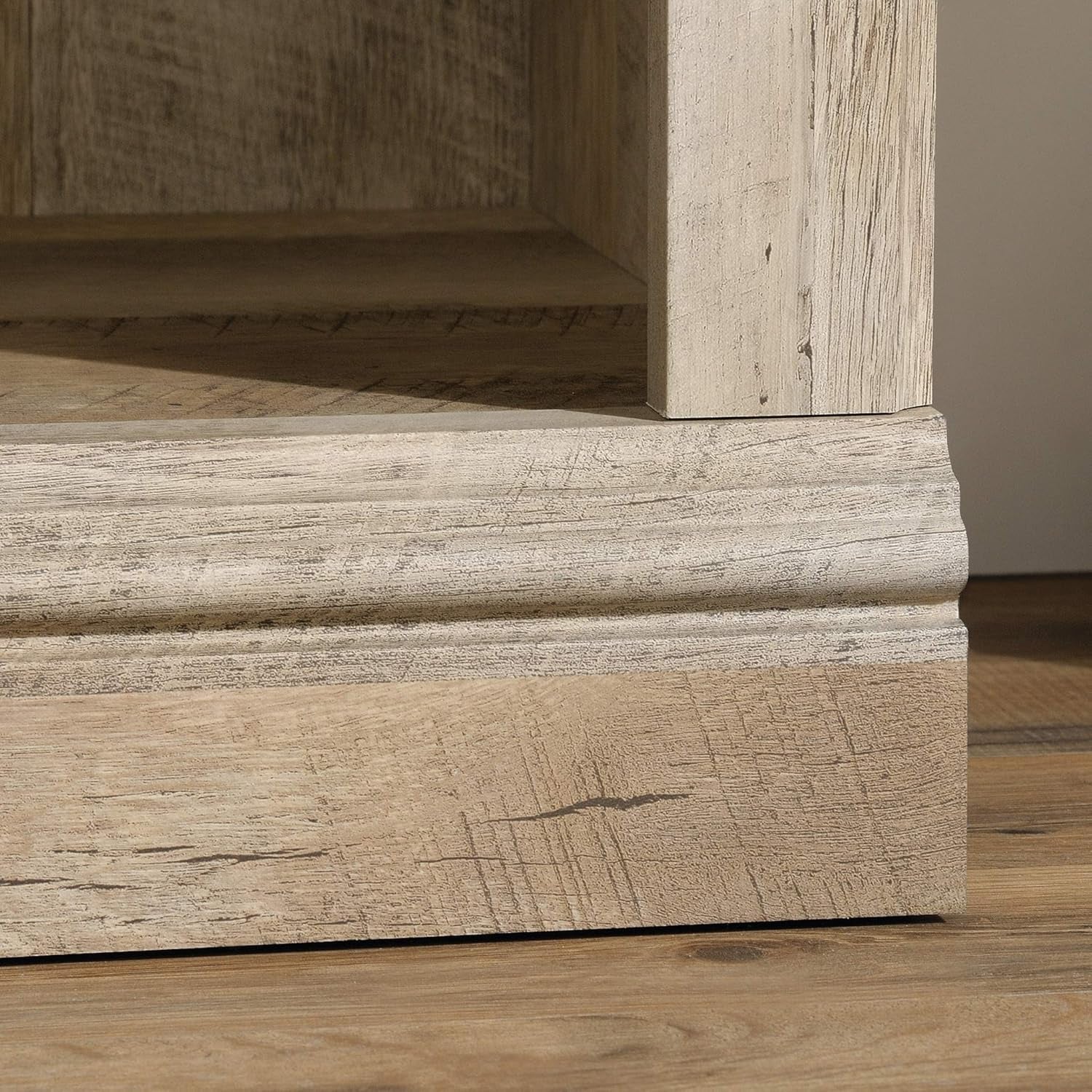 3 Shelf Bookcase In Lintel Oak Finish For Living Room