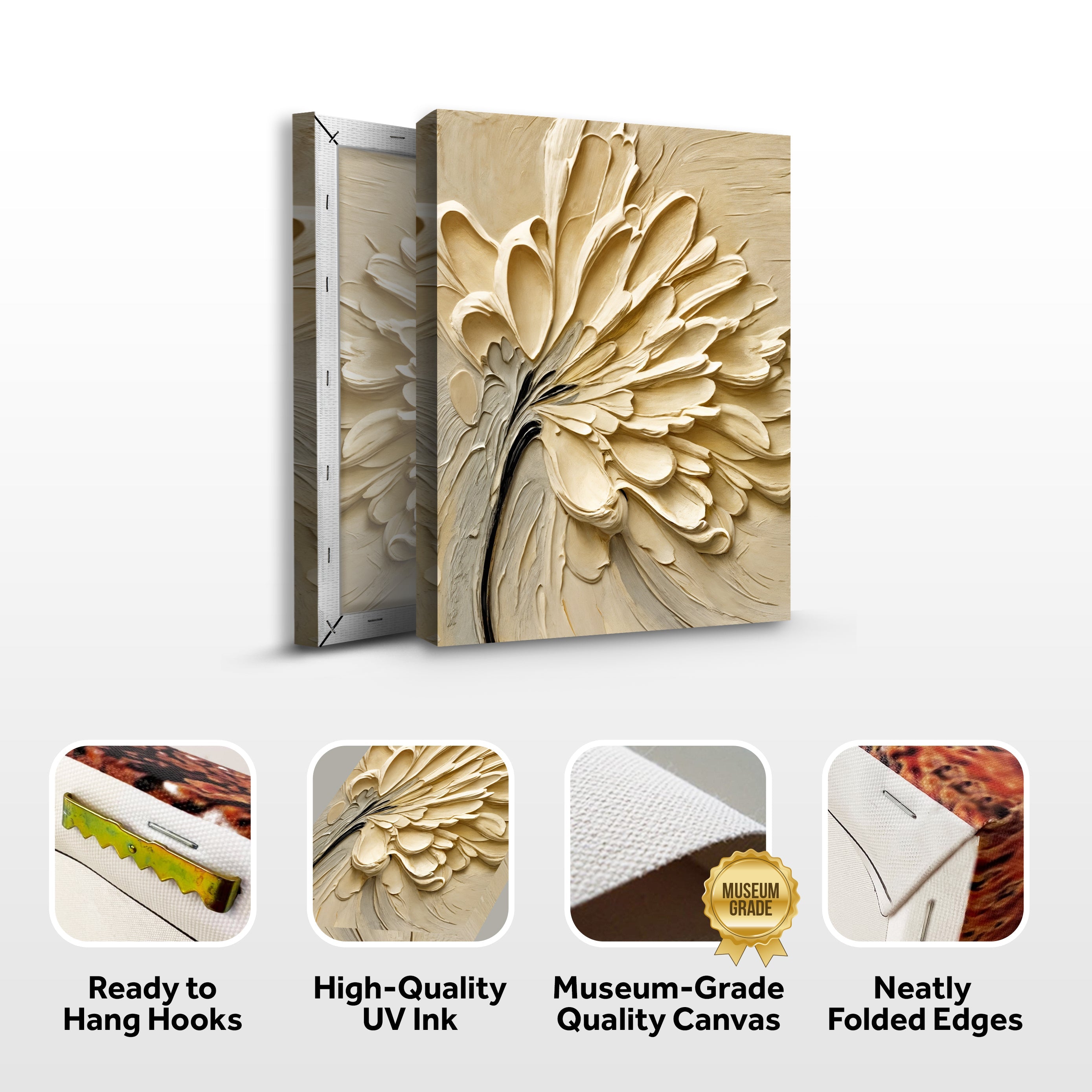 Flower Splatter Wall Art