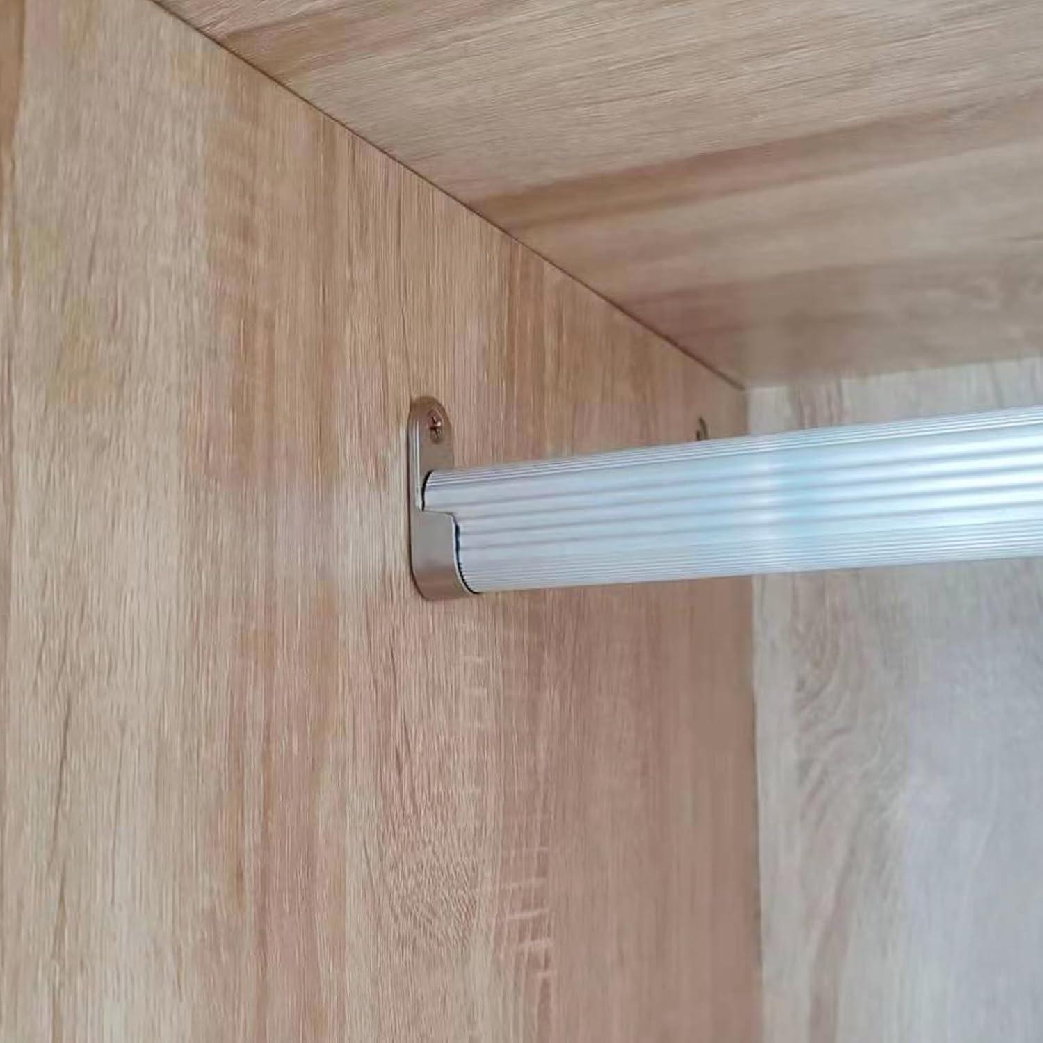 Large Capacity Wooden Armoire Wardrobe Closet with 4 Doors, 2 Drawers & Shelves | White Tall Clothes Storage Cabinet - PRHOMZ