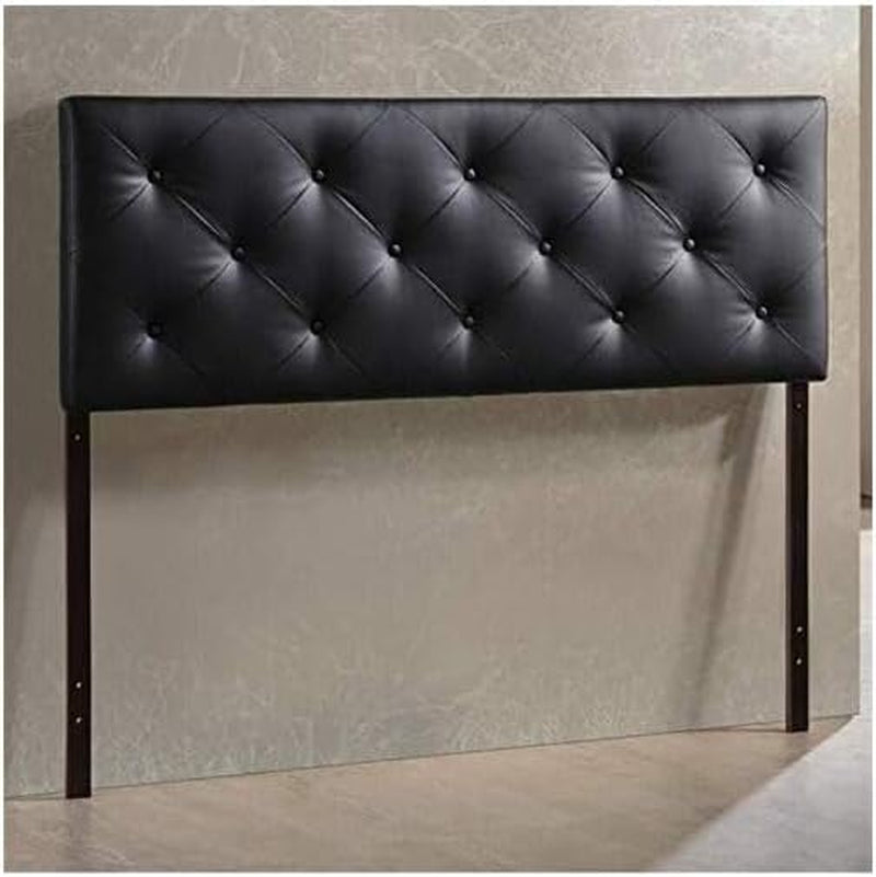 Elegant Modern Faux Leather Upholstered Headboard for Bedrooms