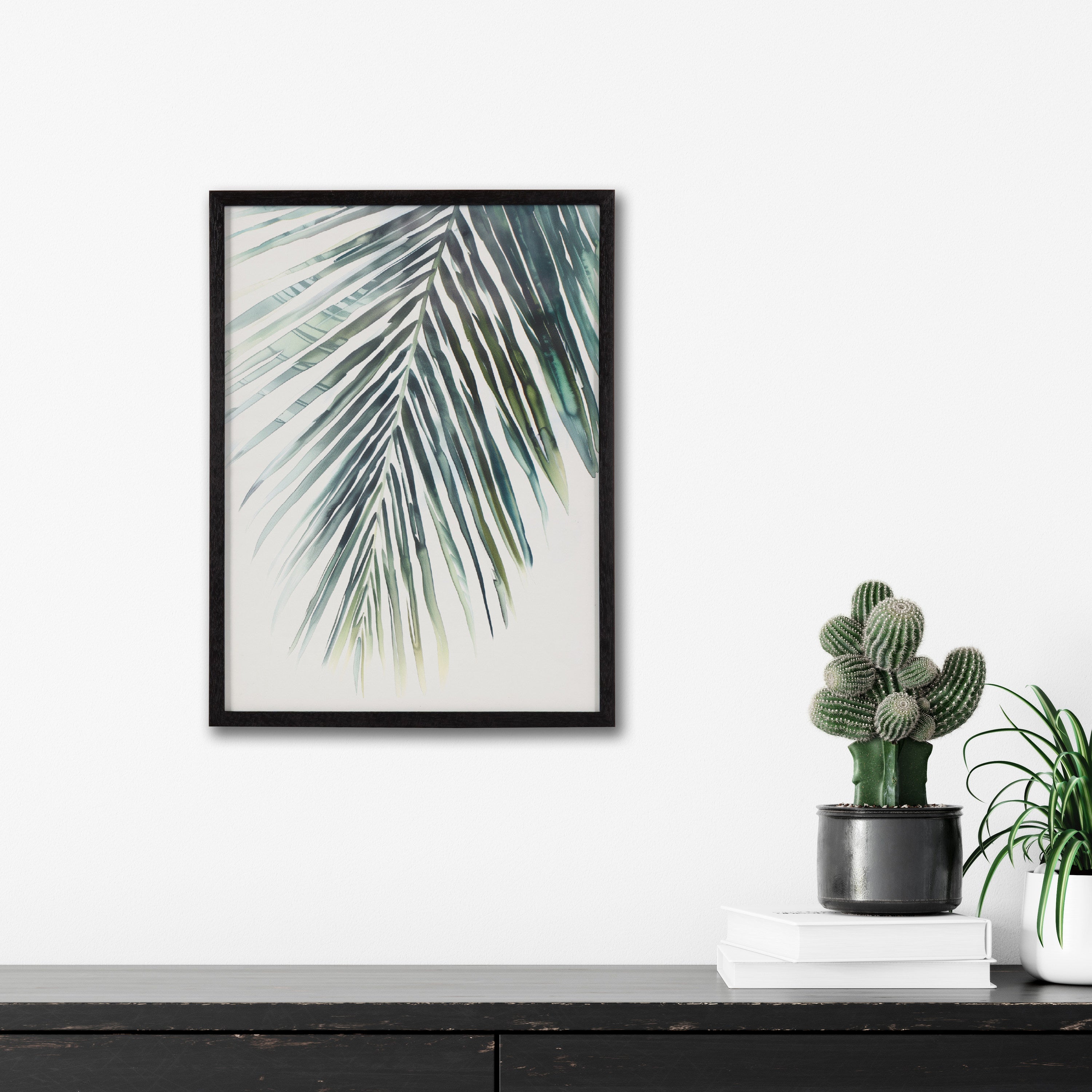 Gallery Tropical Modern Botanical Palm Print by The Creative Bunch Studio