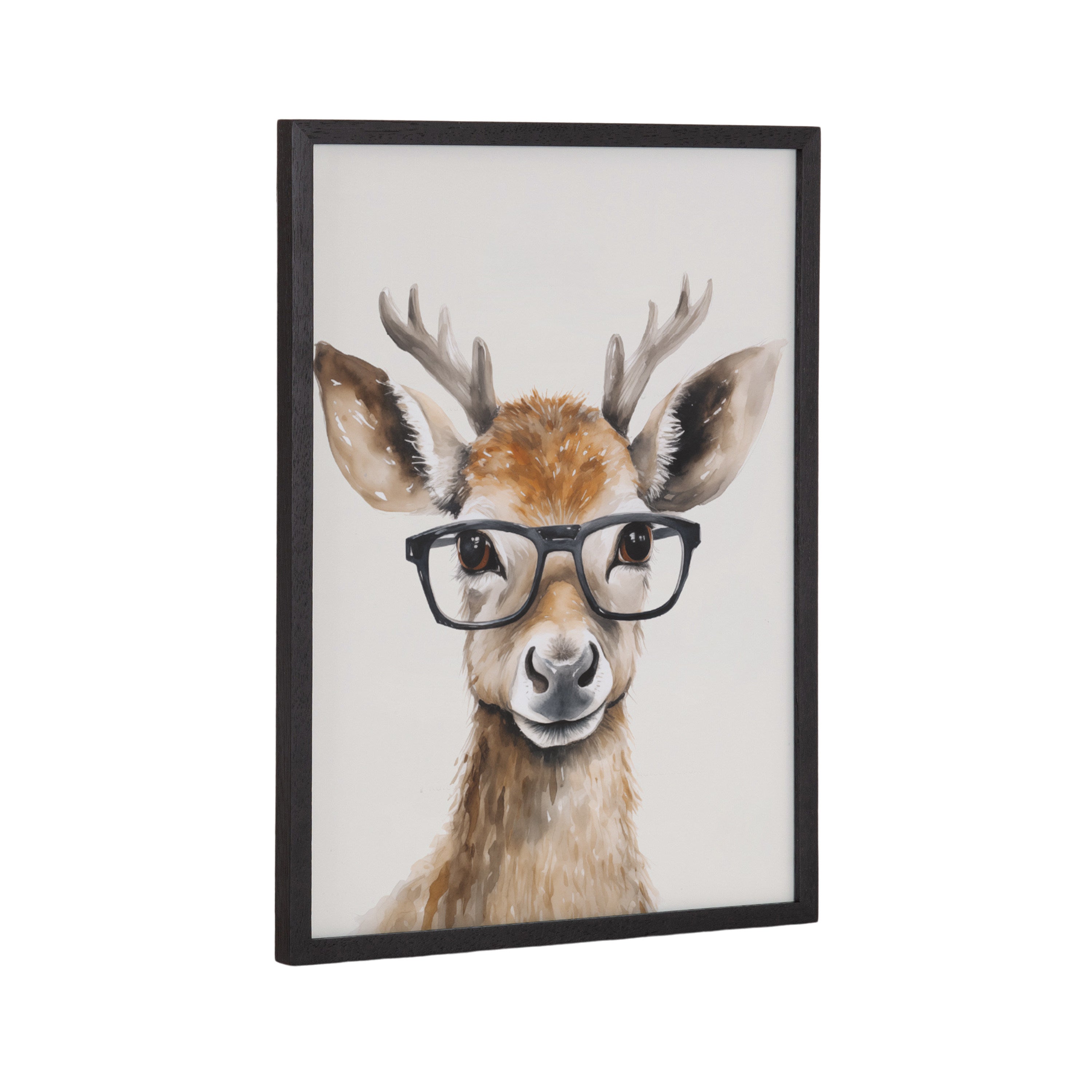 Gallery Cute Deer Wearing Glasses Print by The Creative Bunch Studio