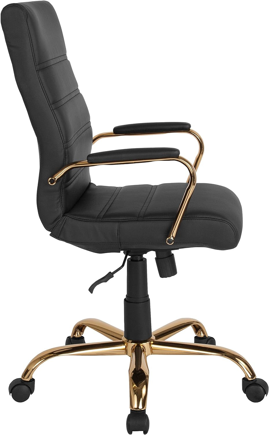 Whitney Black High Back Leathersoft Desk Chair Swivel