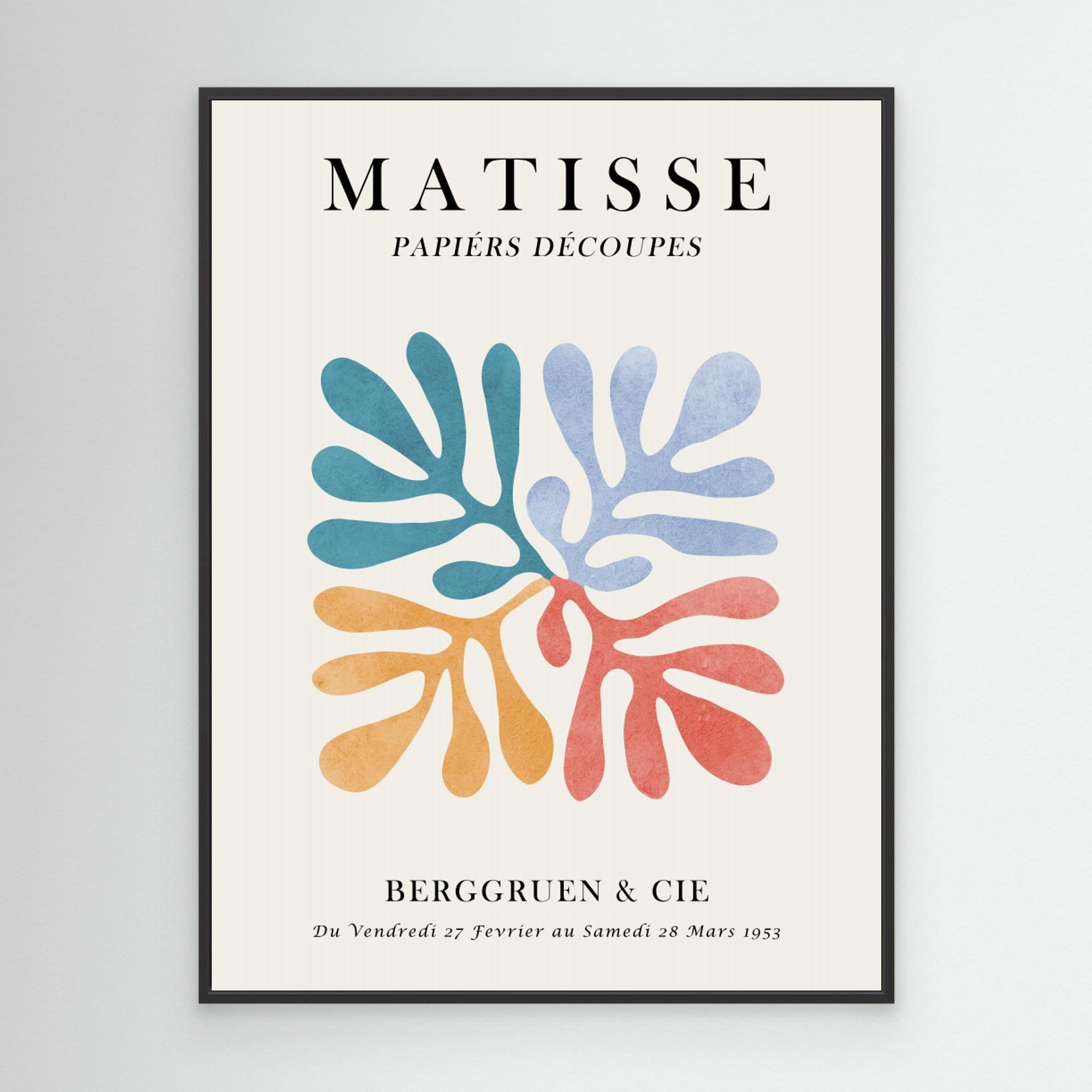 Matisse floral poster 4 by Vitor Costa